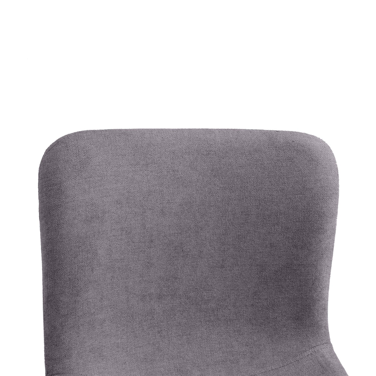 Homy Casa SCARGILL Counter Bar Stool Dark Grey Gold Leg 16.54" x 19.49" x 35.83" Modern Seating Open Box