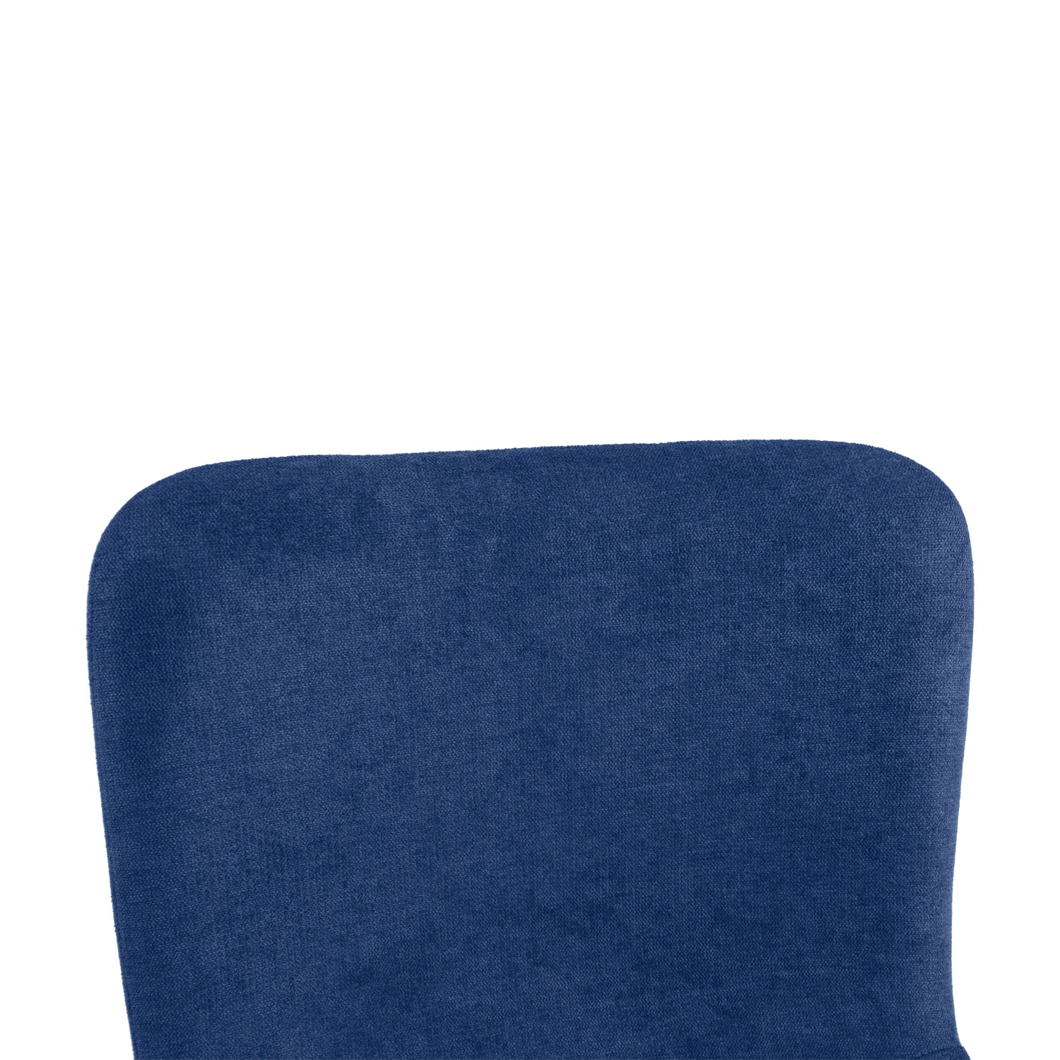 Homy Casa SCARGILL COUNTER 26" Navy Blue Bar Stool with Gold Legs for Kitchen Island or Bar Open Box