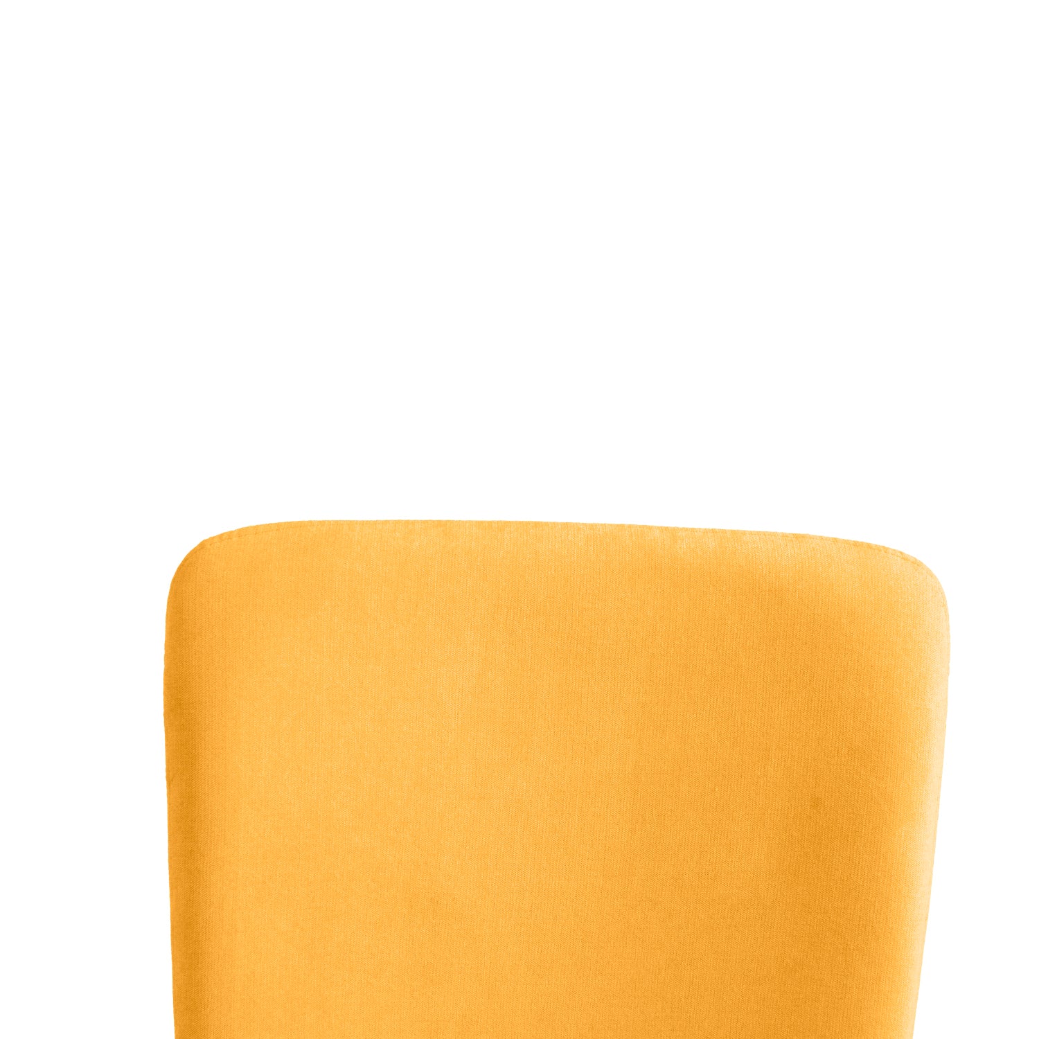 Homy Casa Scargill 30" Terry Fabric Bar Stool, Yellow,Open Box