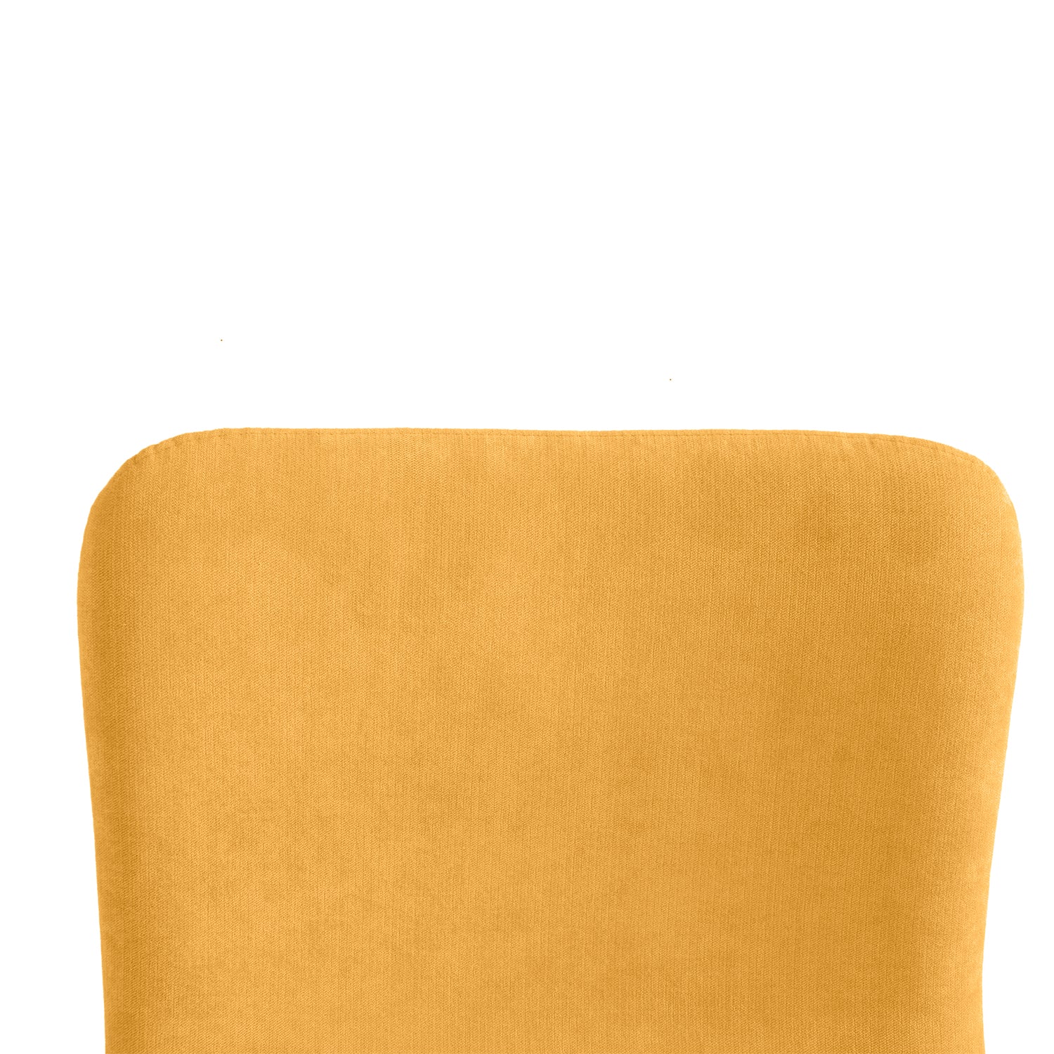 Homy Casa Scargill 26"Modern Terry Fabric Counter Stool, Yellow,Open Box
