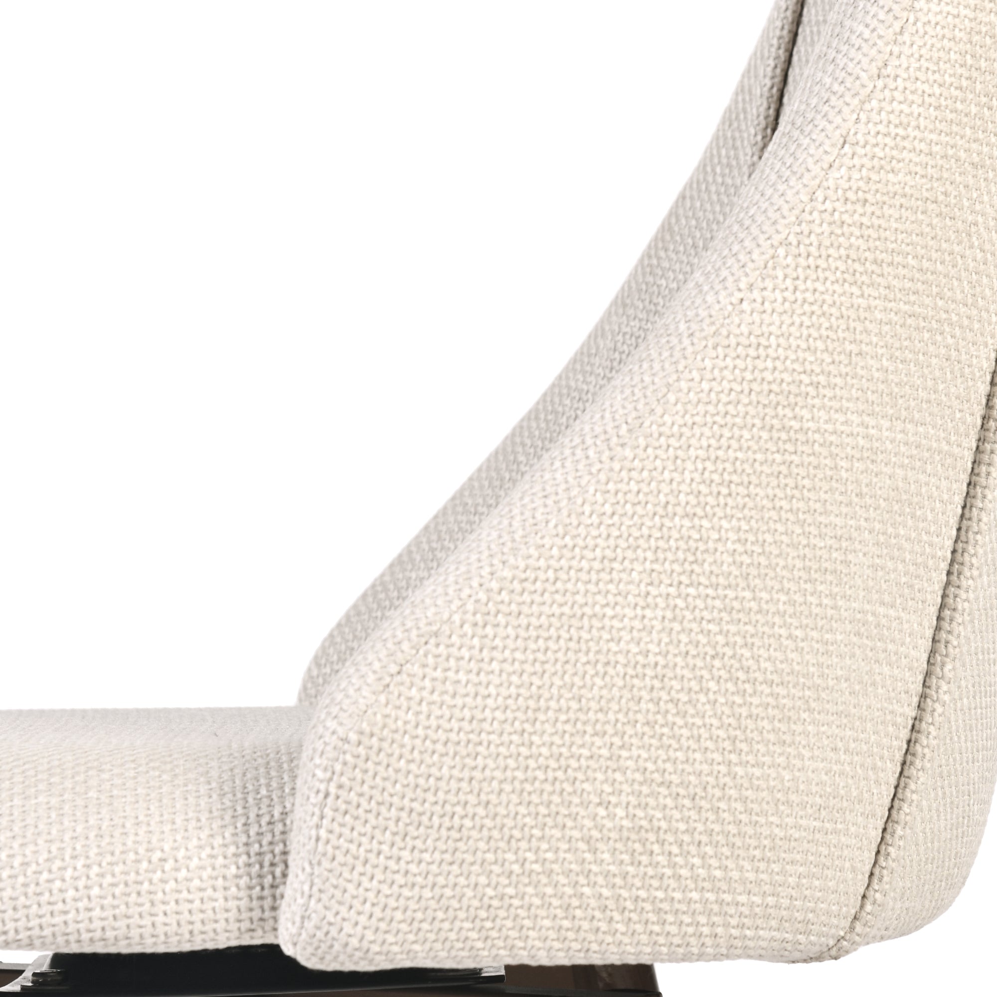 Smeg 26" Upholstered Swivel Counter Stools with Walnut-Tone Metal Legs Set of 2