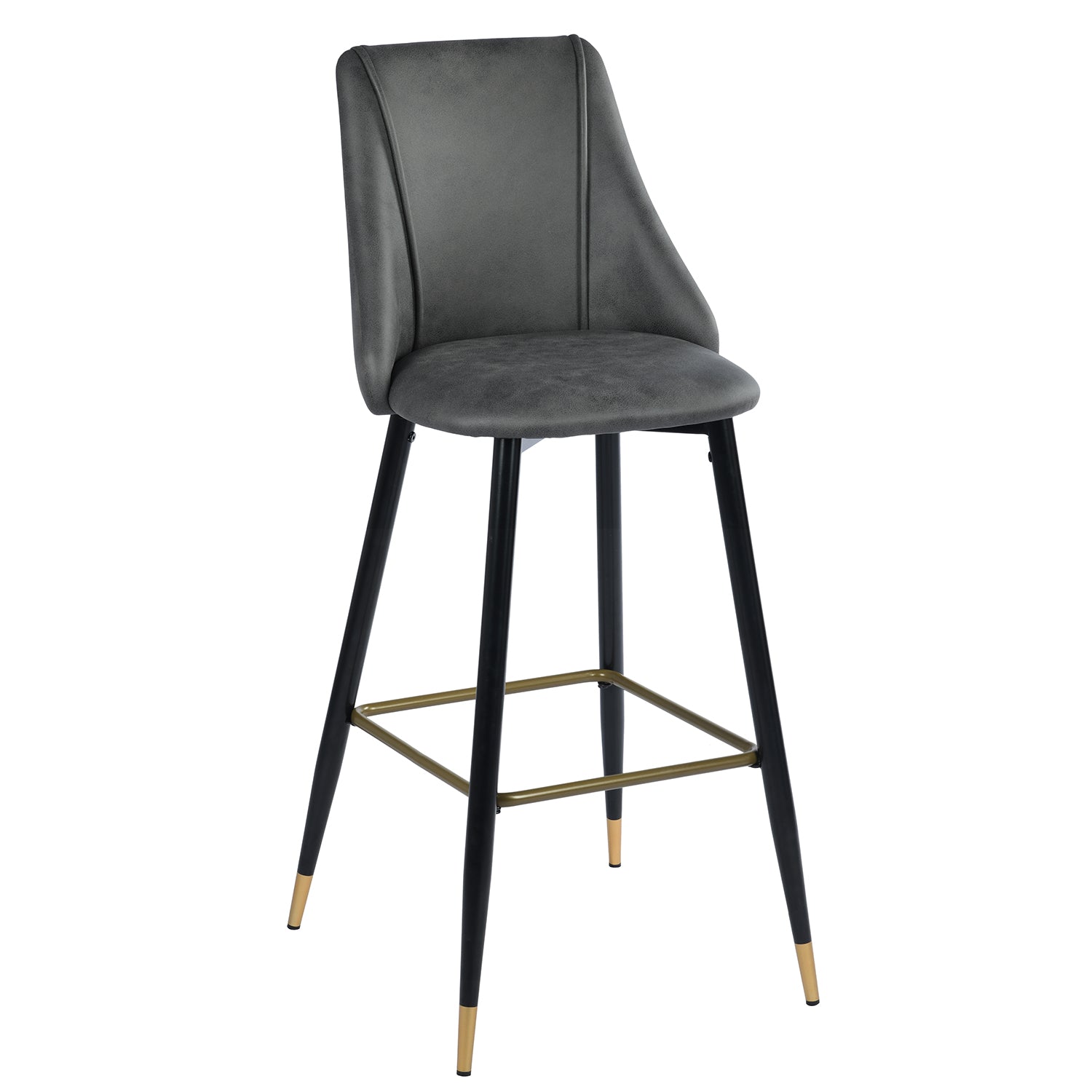 Smeg Modern Counter/ Bar Stool with Pu Cover for Bar set in Kitchen