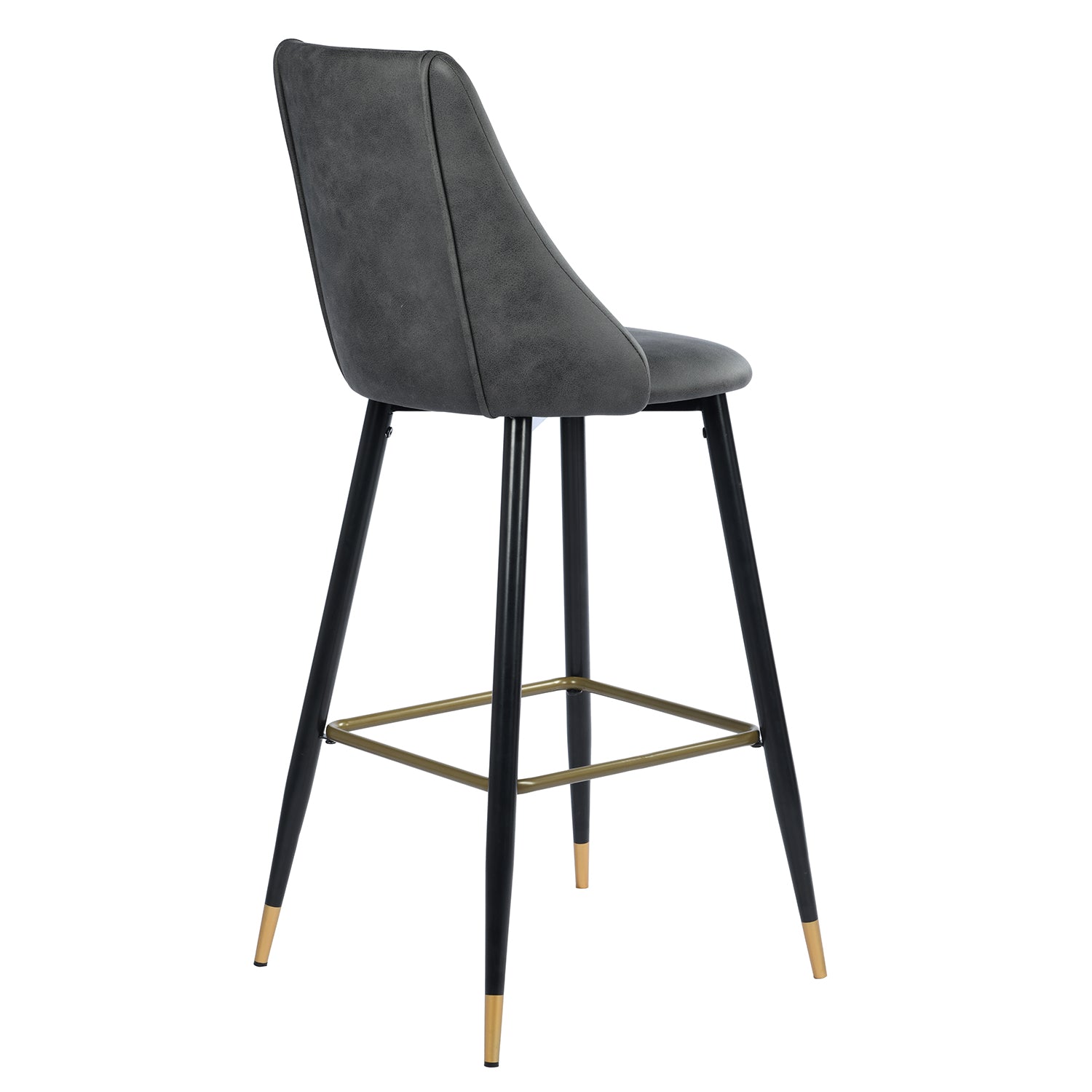 Smeg Modern Counter/ Bar Stool with Pu Cover for Bar set in Kitchen