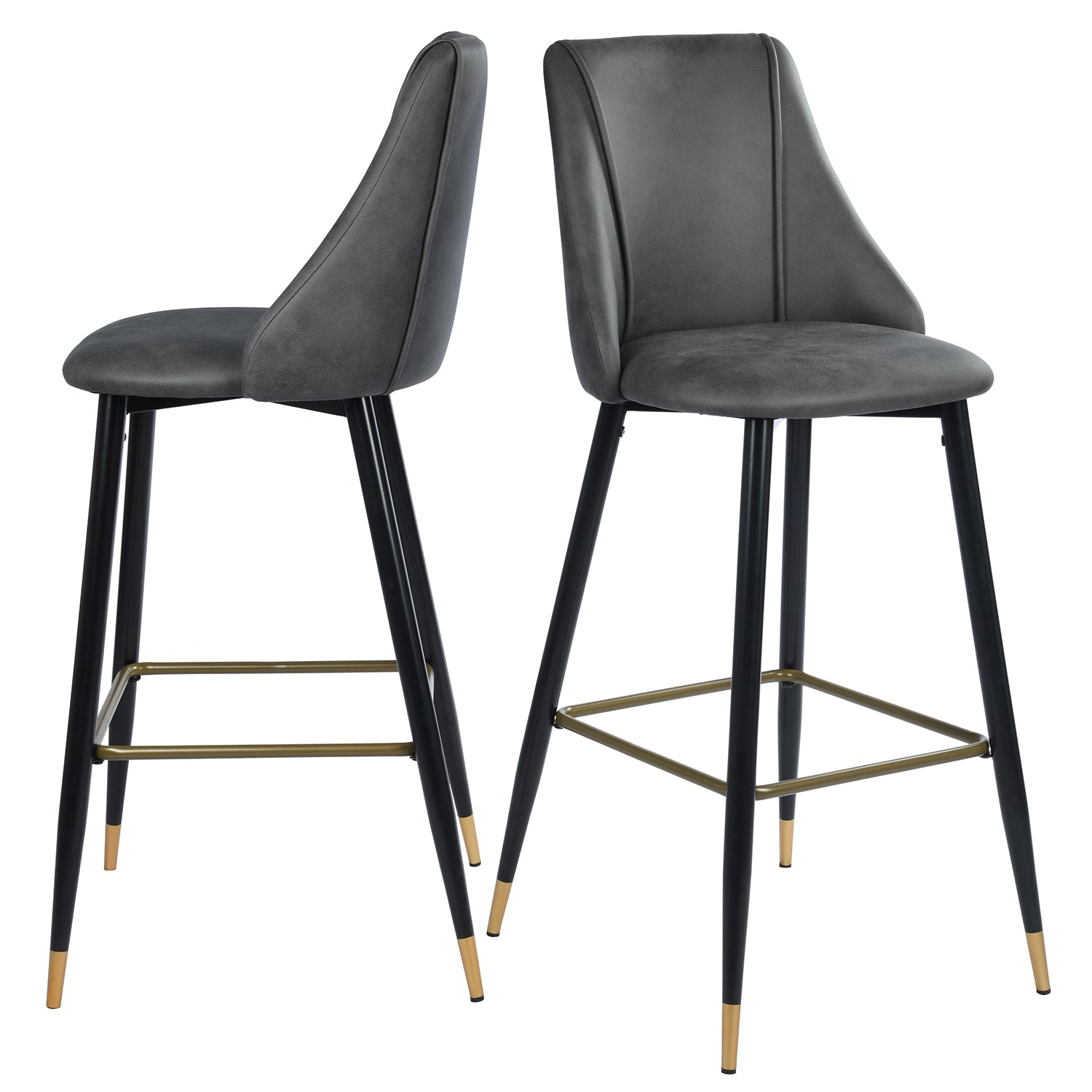 Smeg Modern Counter/ Bar Stool with Pu Cover for Bar set in Kitchen