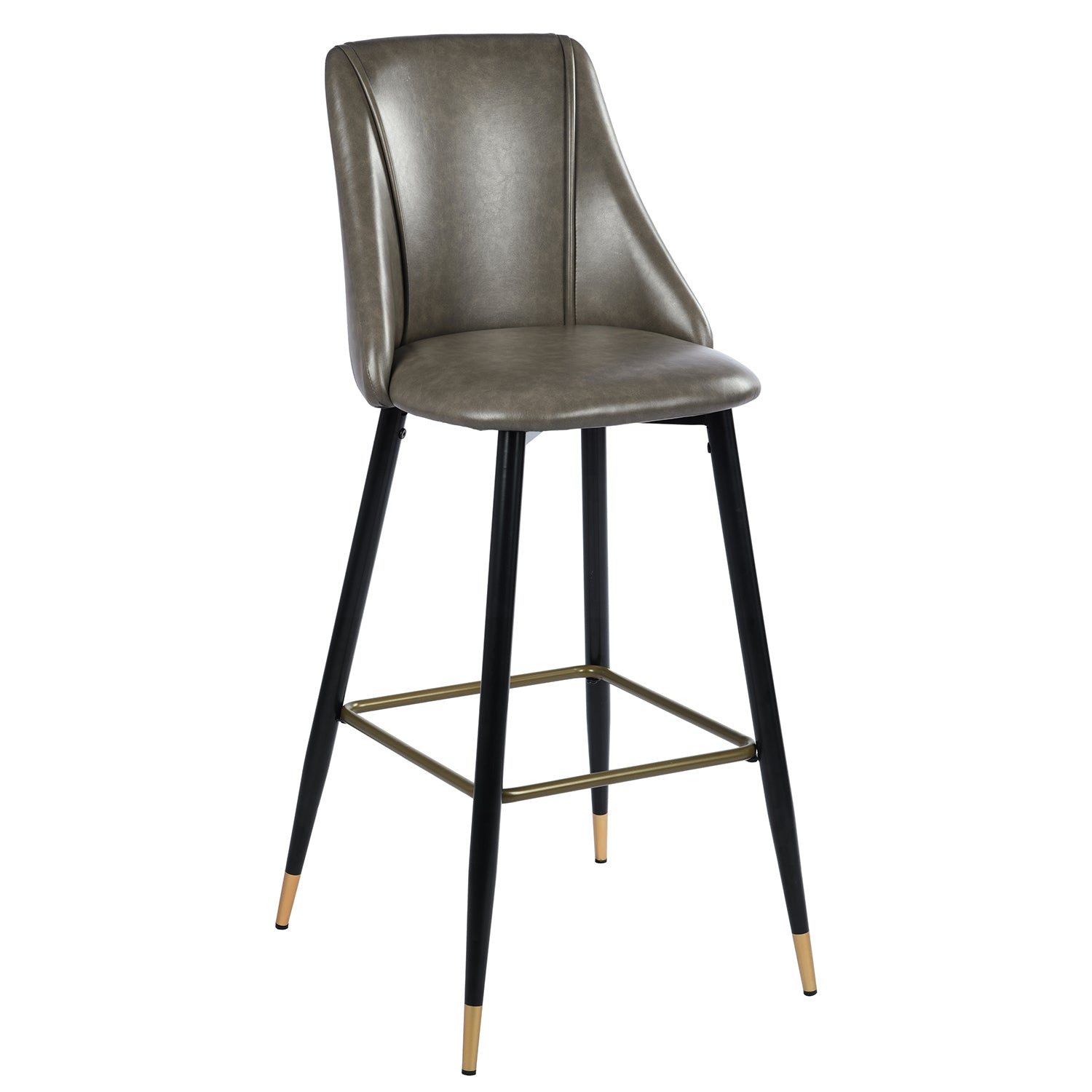 Smeg Modern Counter/ Bar Stool with Pu Cover for Bar set in Kitchen