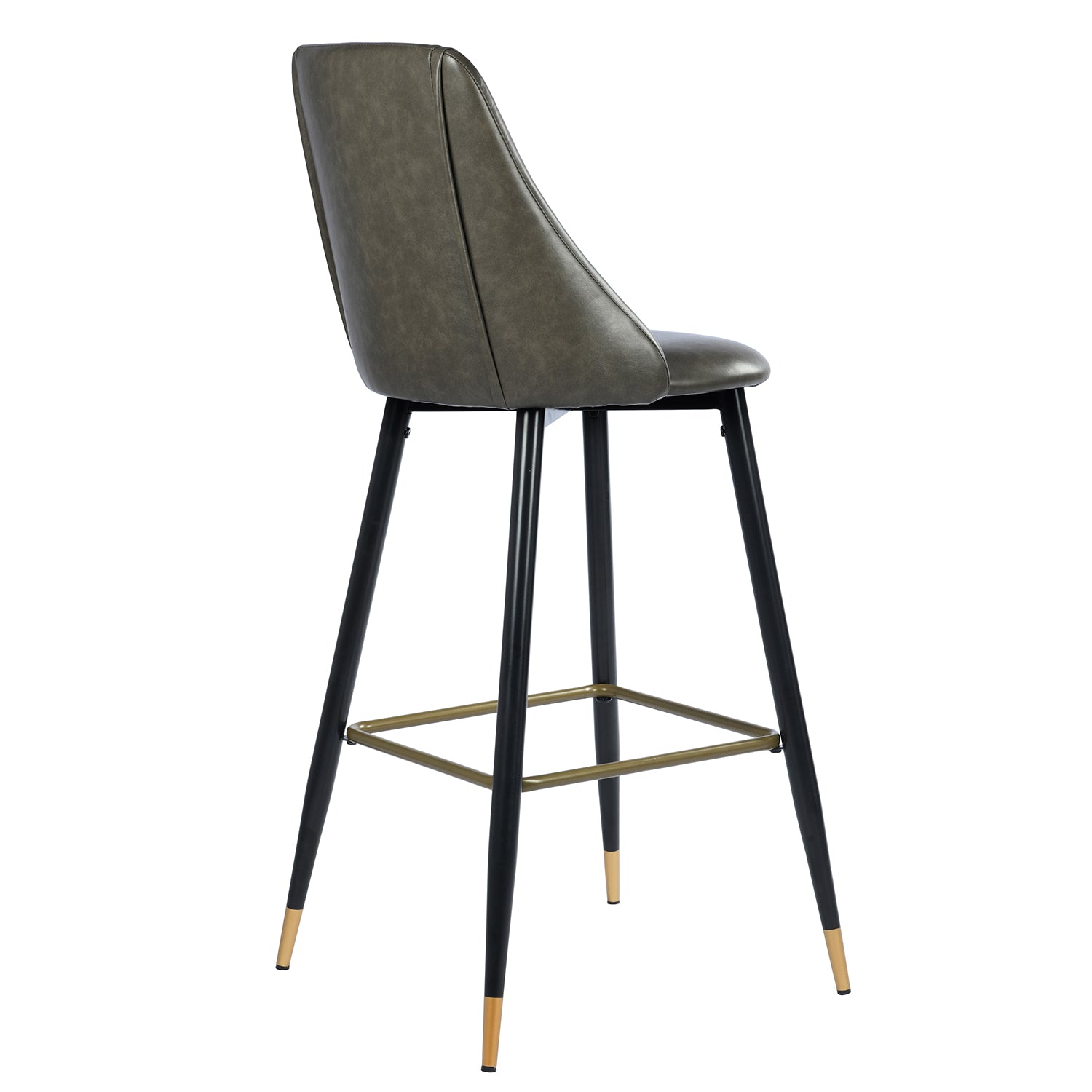 Smeg Modern Counter/ Bar Stool with Pu Cover for Bar set in Kitchen