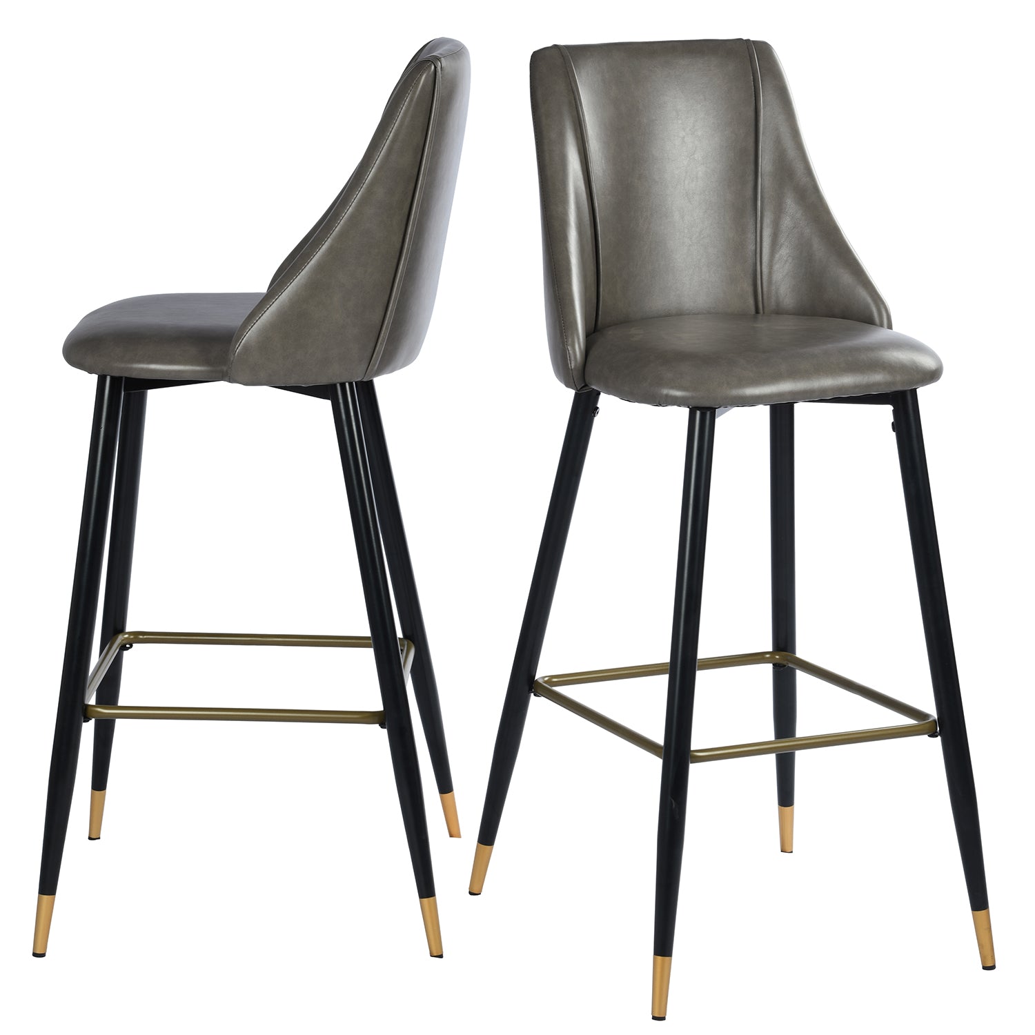 Smeg Modern Counter/ Bar Stool with Pu Cover for Bar set in Kitchen