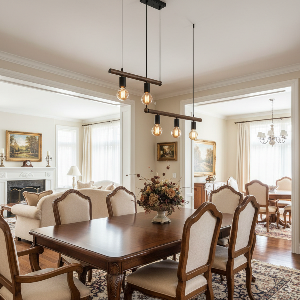 Aperture 5-Light Kitchen Island Pendant Light(No Bulbs)