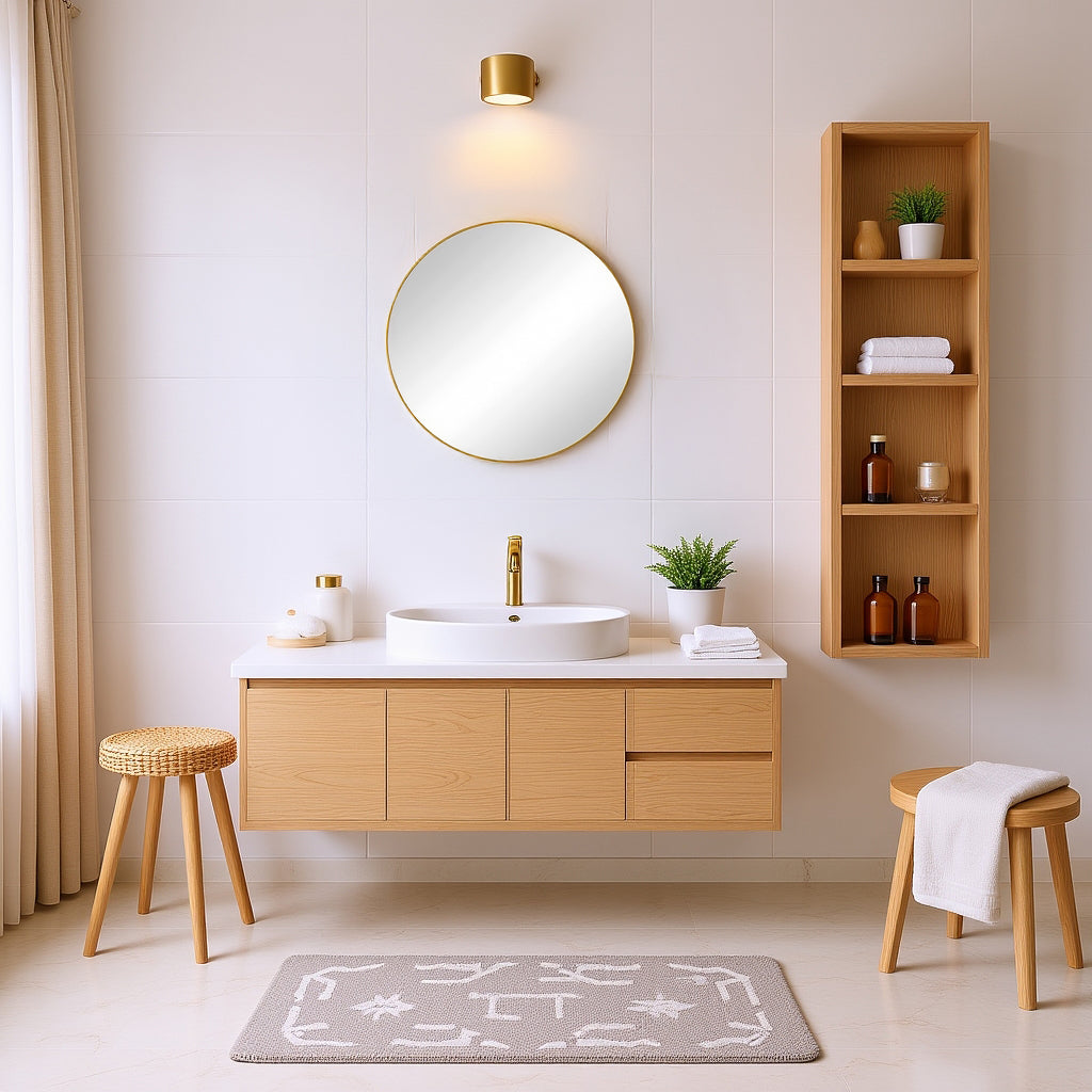 Aperture 42" Round Wall Mirror