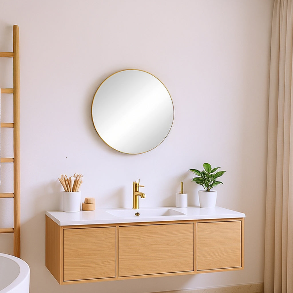 Aperture 42" Round Wall Mirror