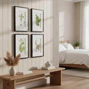 Maidenhair Botanical Wall Art, Set of 4 (20"×28")