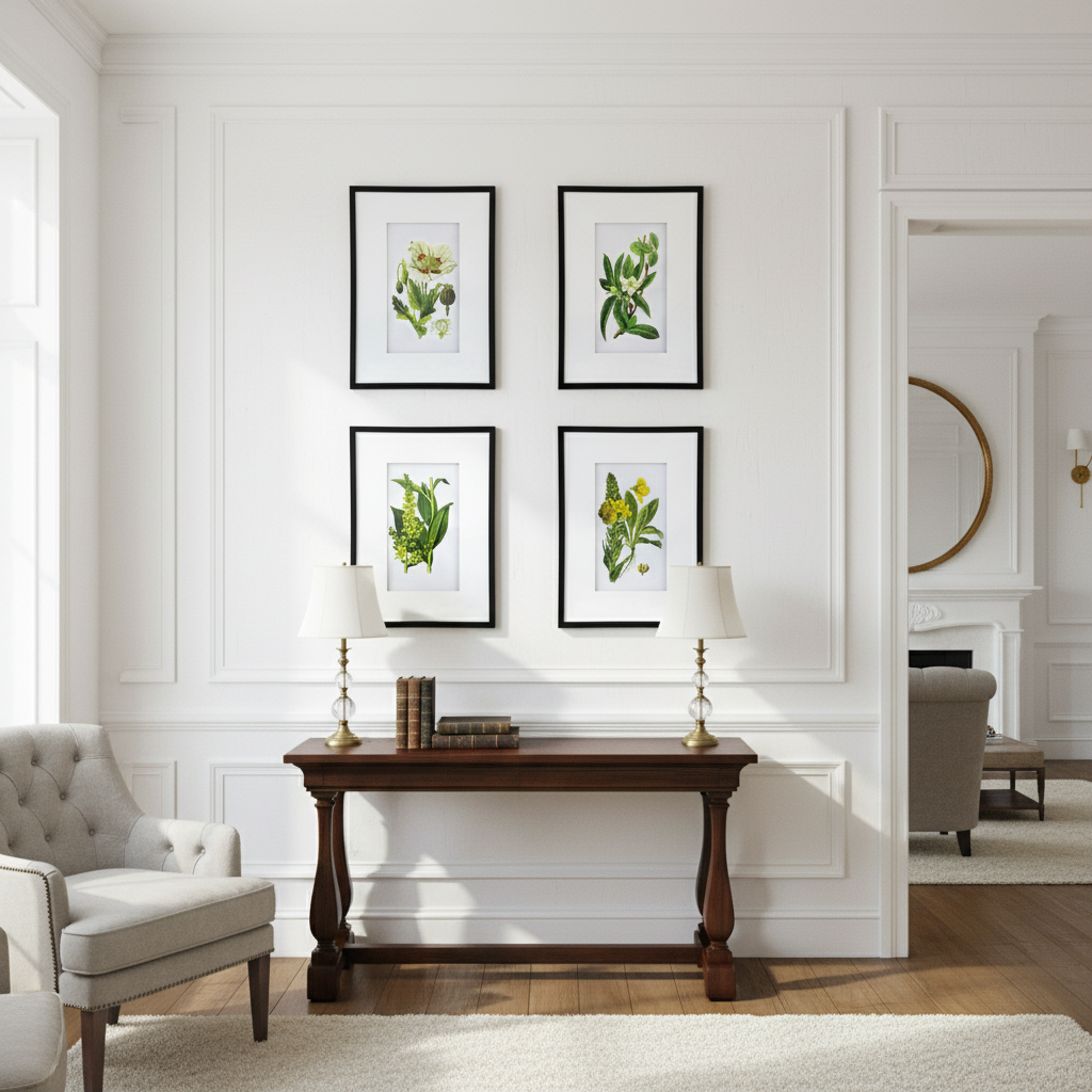 Eucalyptus Botanical Wall Art, Set of 4 (20"×28")
