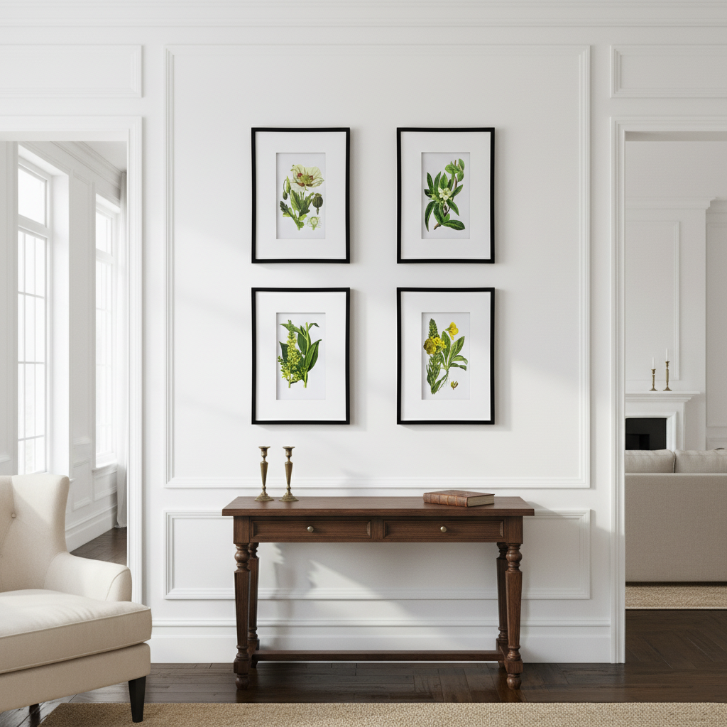 Eucalyptus Botanical Wall Art, Set of 4 (20"×28")