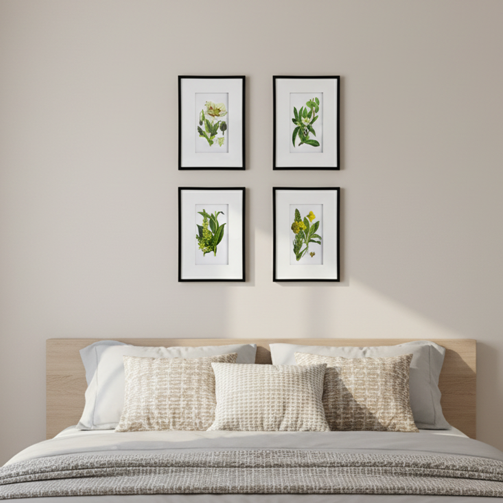 Eucalyptus Botanical Wall Art, Set of 4 (20"×28")