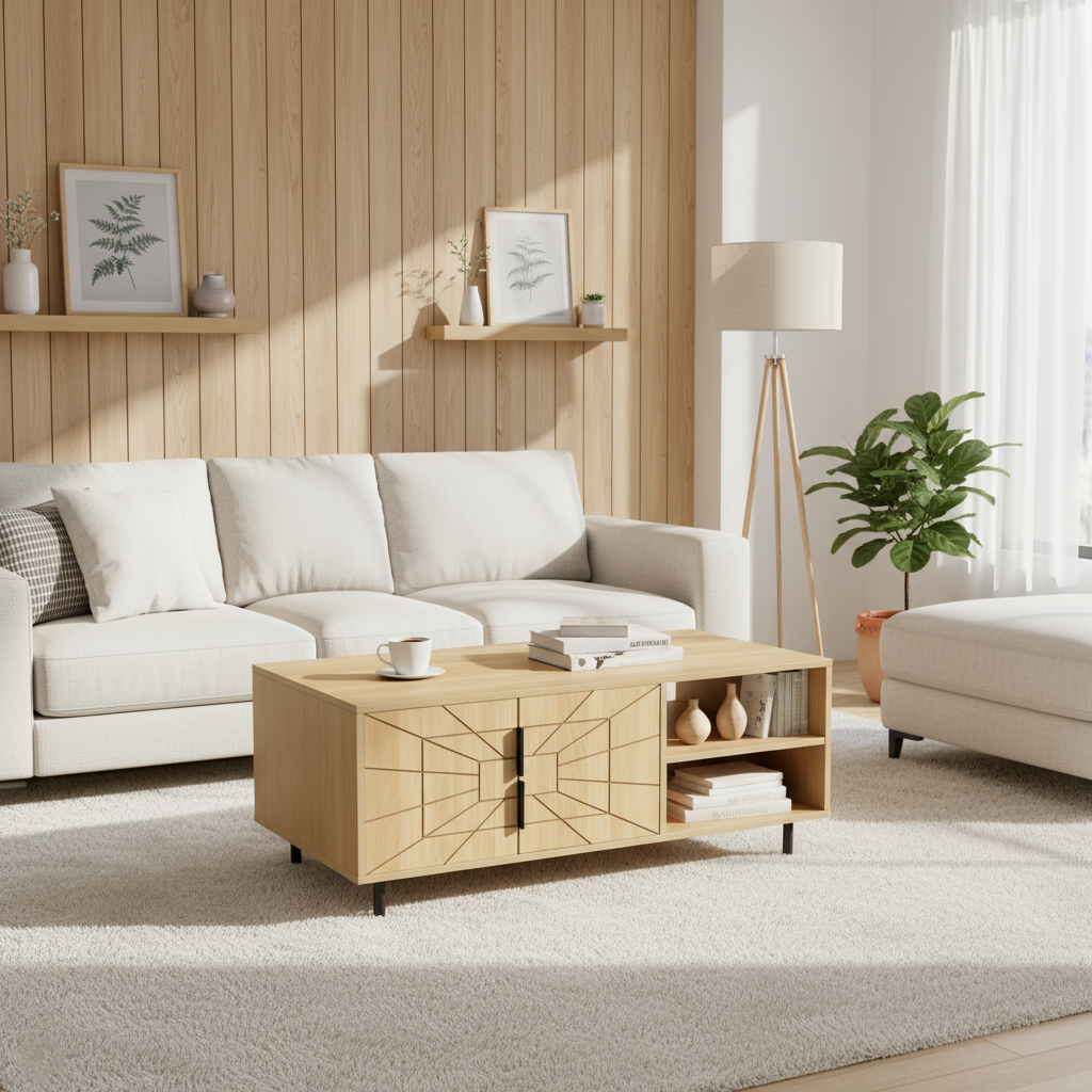 Noir Rectangular Coffee Table