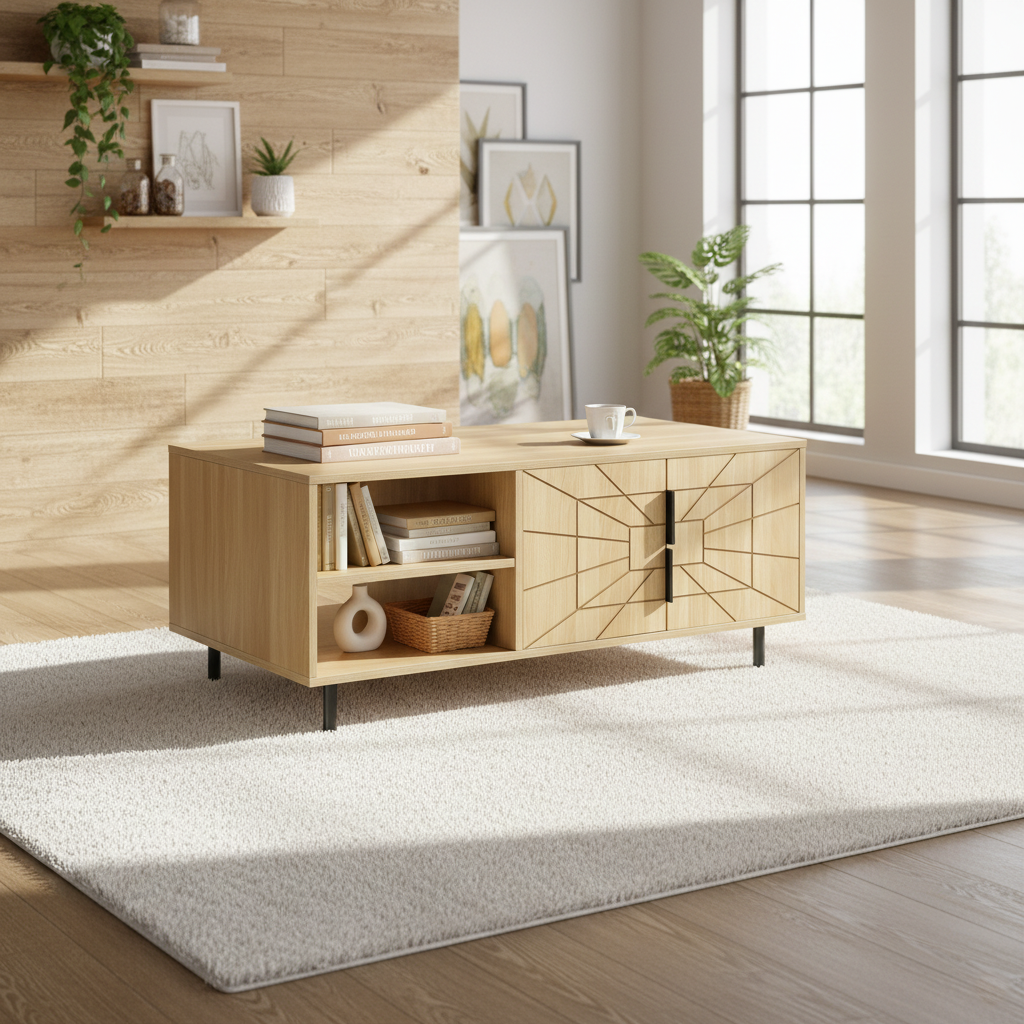 Noir Rectangular Coffee Table