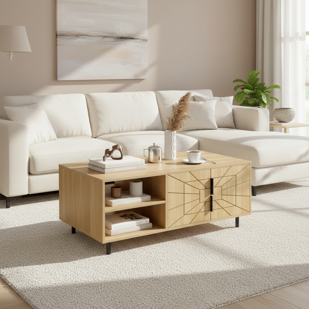 Noir Rectangular Coffee Table