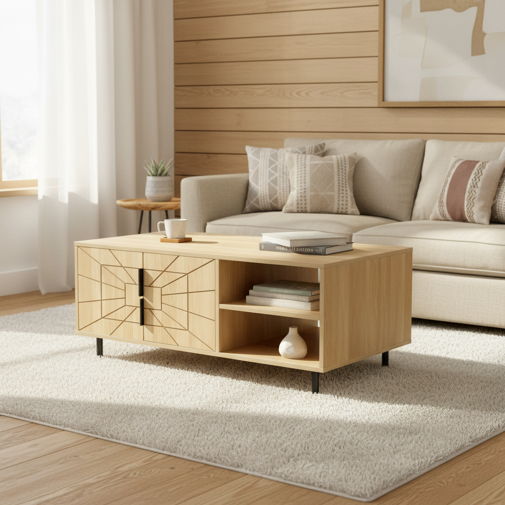 Noir Rectangular Coffee Table