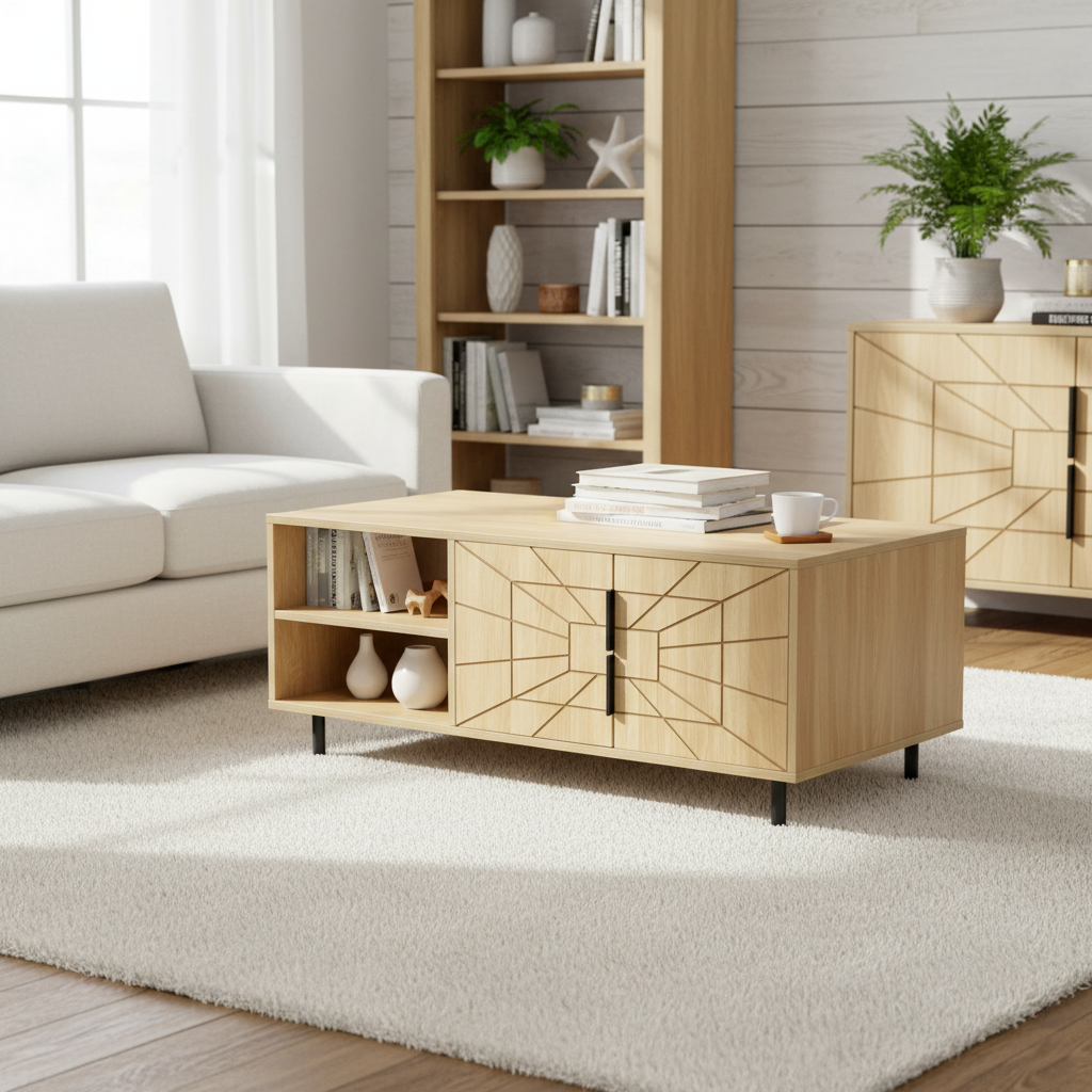 Noir Rectangular Coffee Table