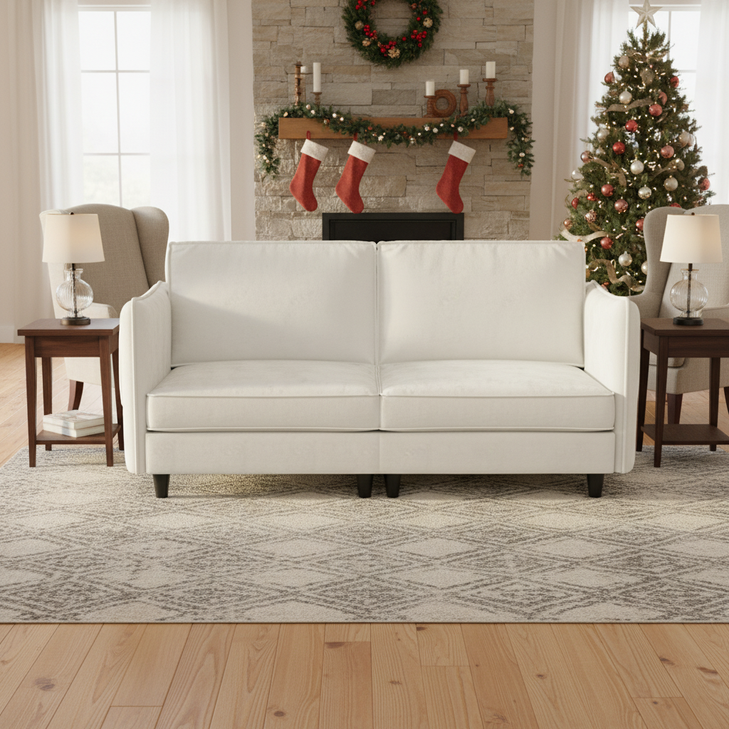 Palermo 74" 2 Seater Loveseat Sofa