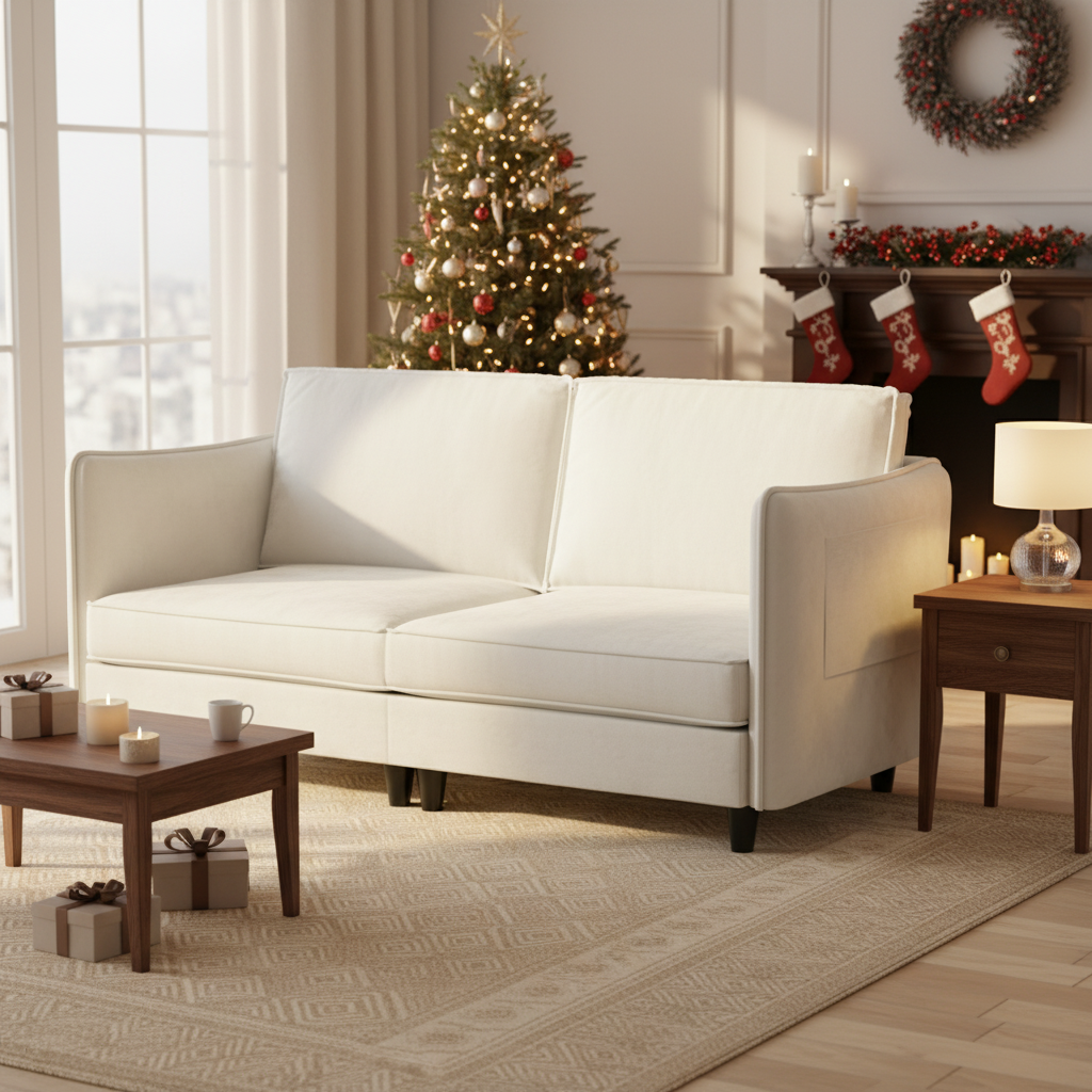 Palermo 74" 2 Seater Loveseat Sofa
