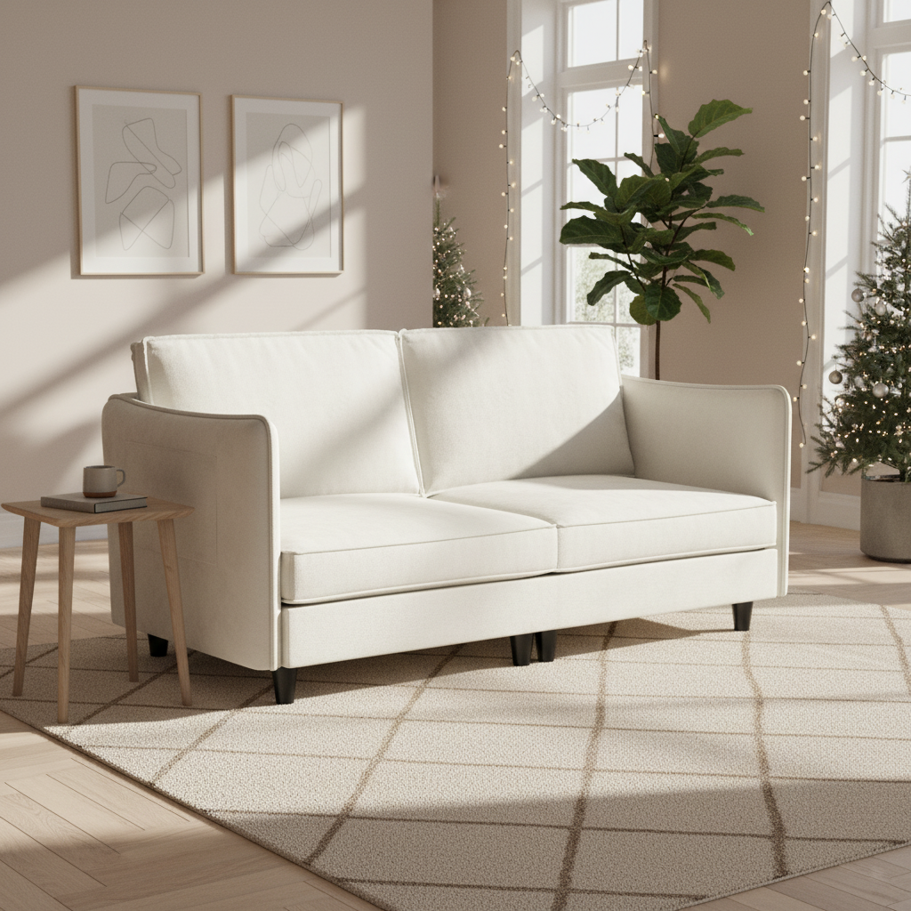 Palermo 74" 2 Seater Loveseat Sofa