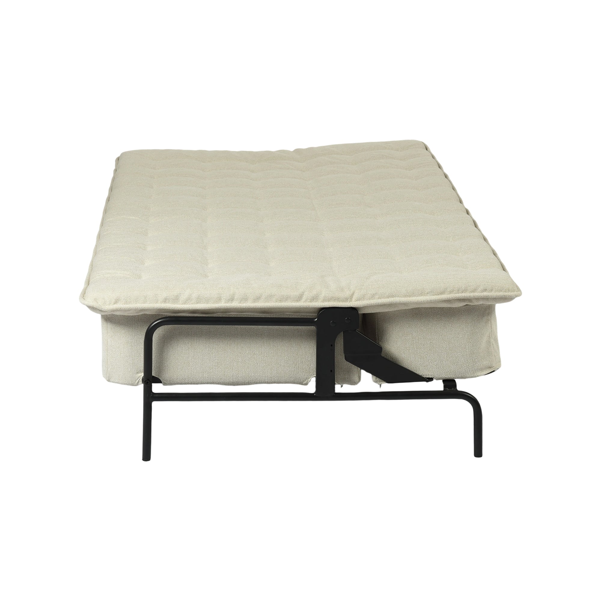 JAKO 76.8" Modern Fabric 3-Seat Sofa with Adjustable Backrest and Spring Cushion