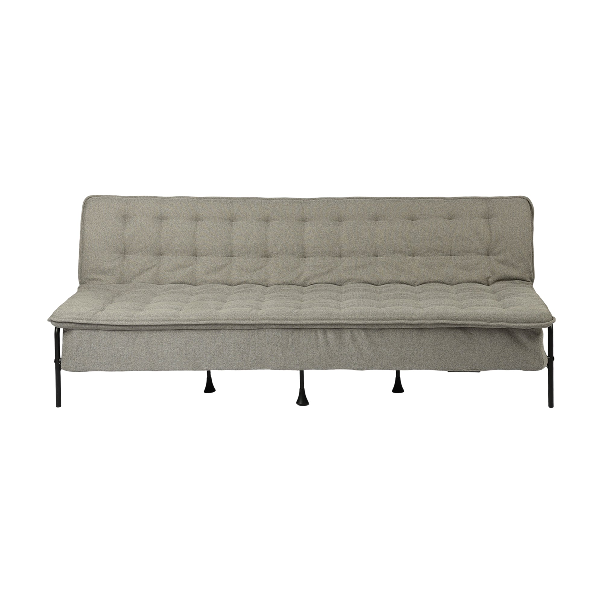 JAKO 76.8" Modern Fabric 3-Seat Sofa with Adjustable Backrest and Spring Cushion