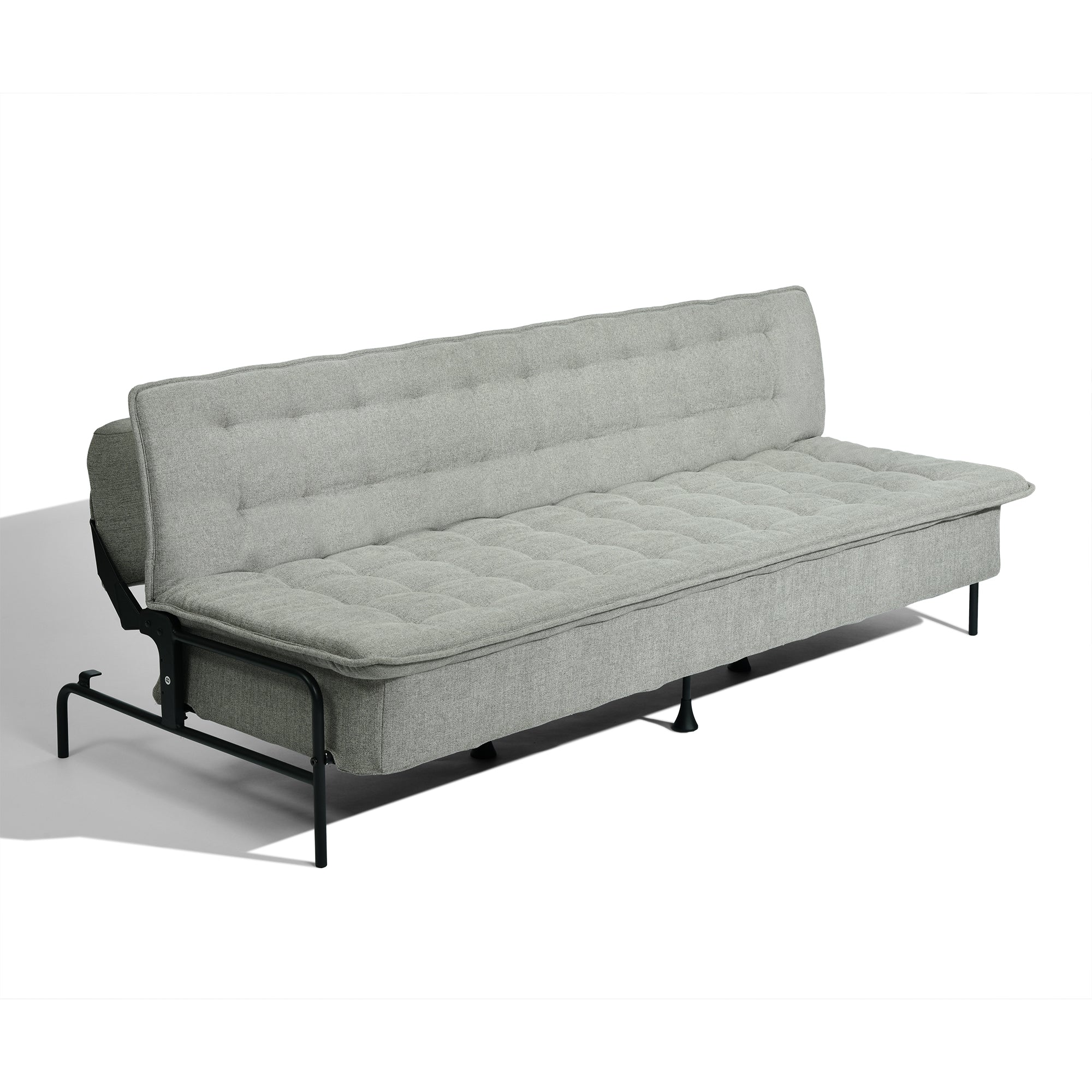 Homy Casa JAKO 77" 3 Seater Sofa Bed Convertible Sleeper, Grey