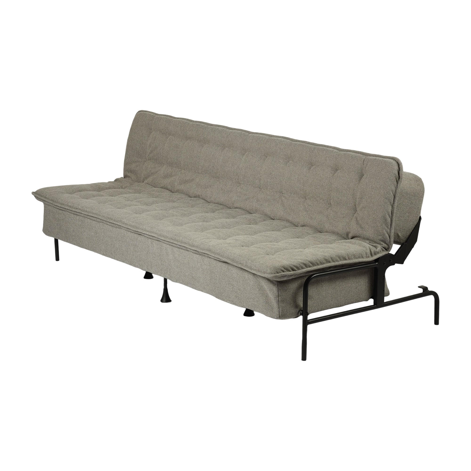 JAKO 76.8" Modern Fabric 3-Seat Sofa with Adjustable Backrest and Spring Cushion