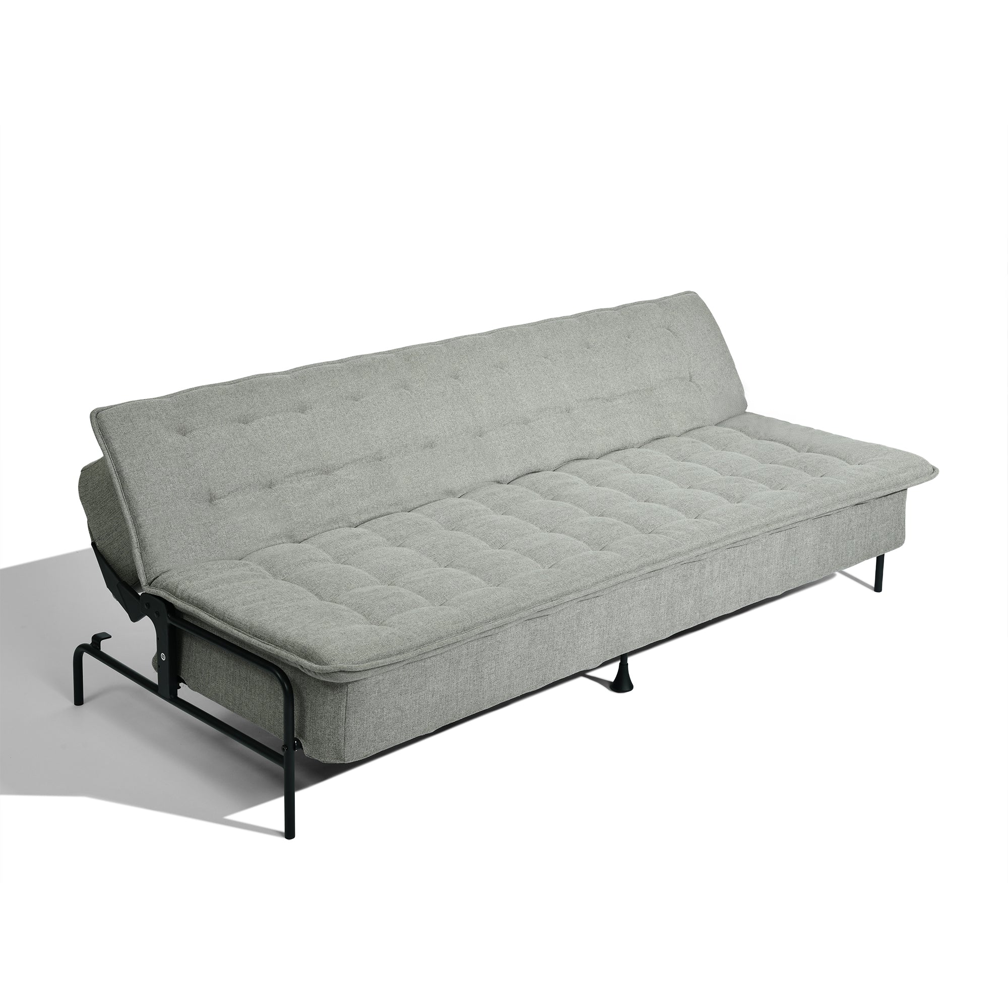 Homy Casa JAKO 77" 3 Seater Sofa Bed Convertible Sleeper, Grey