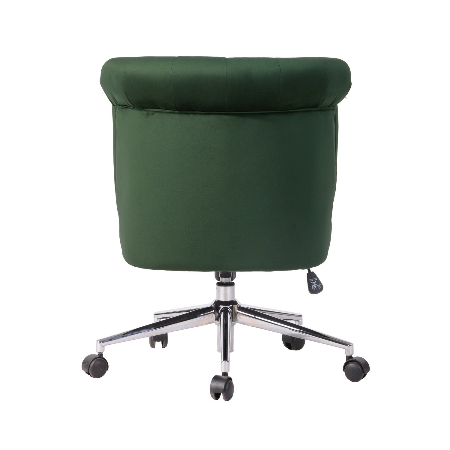 Homy Casa Jaren Velvet Green Elegant Upholstery Office Chairs Multi Scene Comfort Seating