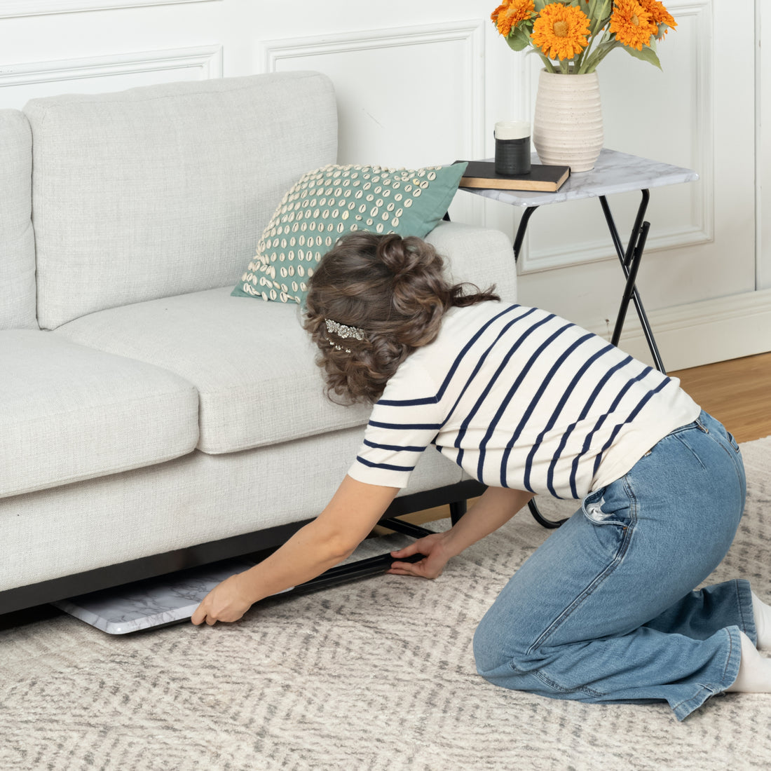 Folds Flat for Storage