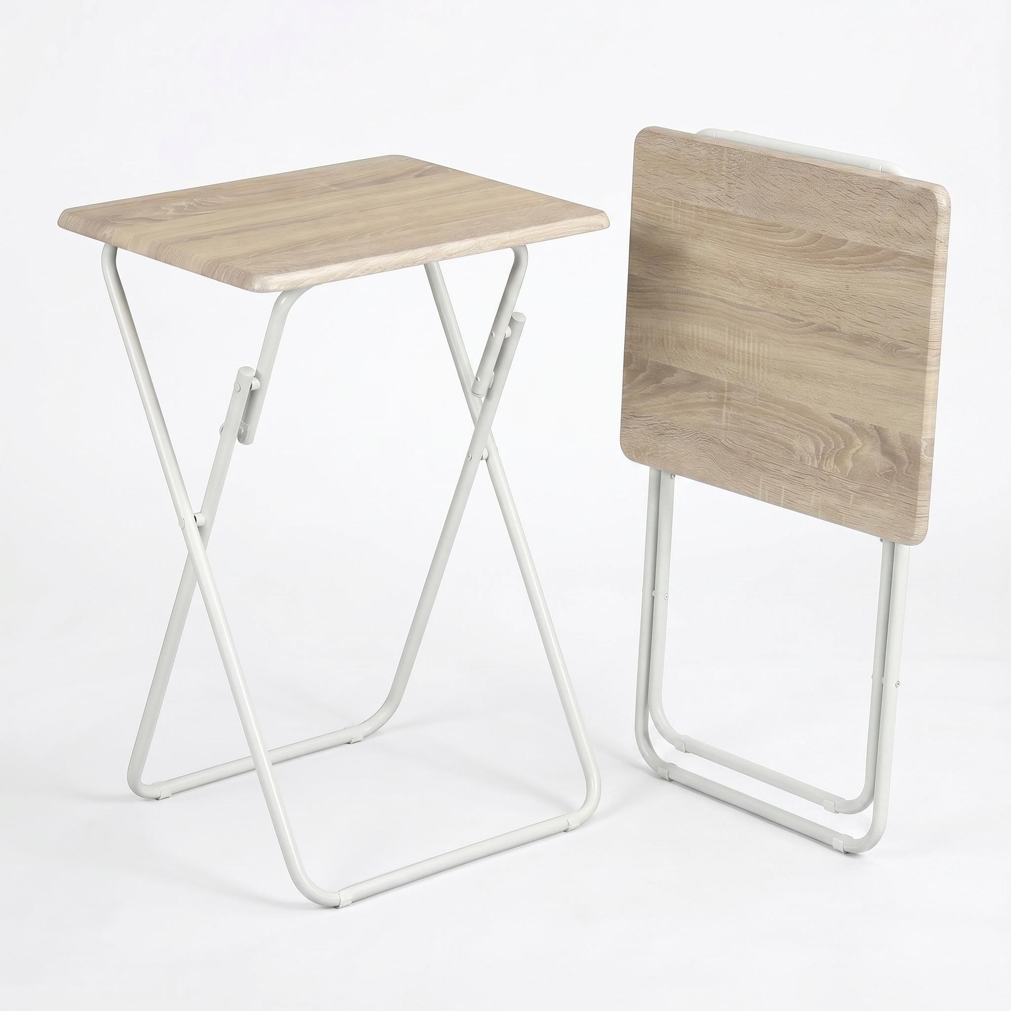 Open Box Homy Casa JOEY WOOD 2PCS A "18.9 x 14.96 x 25.98 in" Compact Student Desk Set for Home and Office