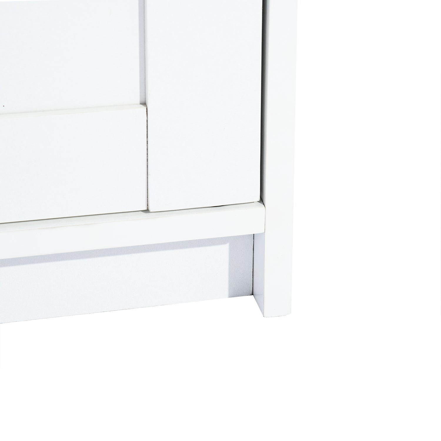 Homy Casa KUPCHAK Y 21.65" x 11.81" x 32.28" Shelving Unit for Home and Office Storage