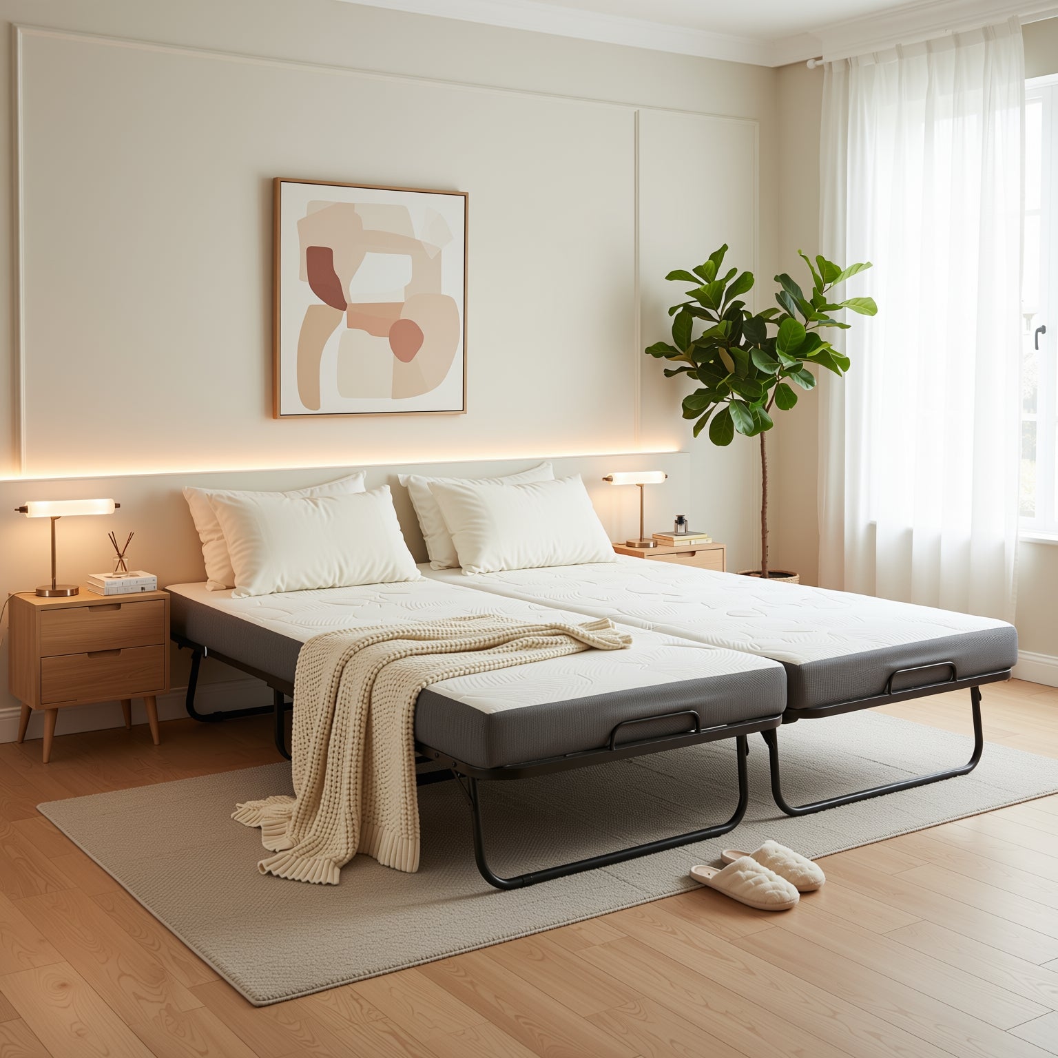 Homy Casa Karen 38“ Guest Folding Bed with 4.7“ Mattress