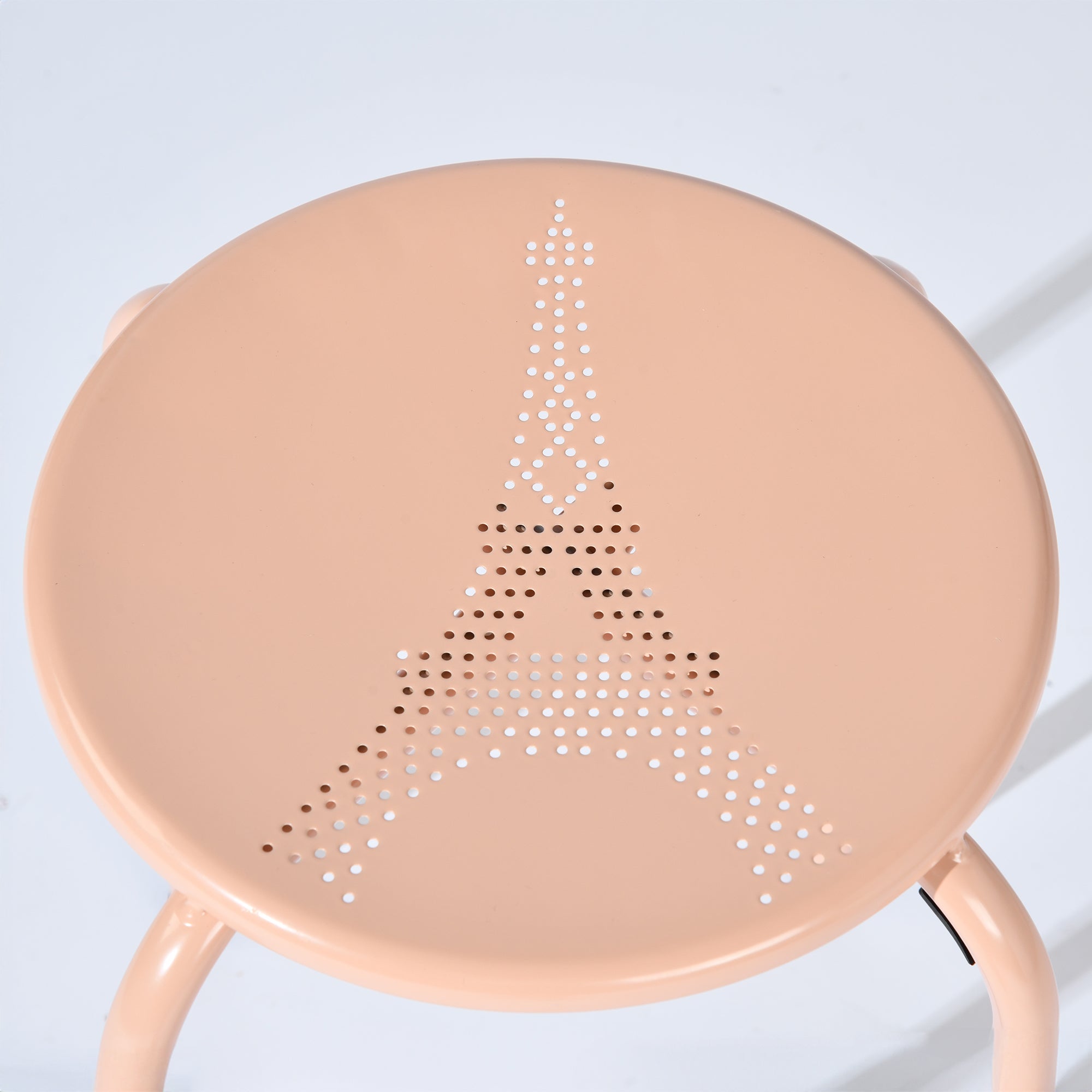 Lemoneiffel Modern Metal Stackable Stool-HOMY CASA
