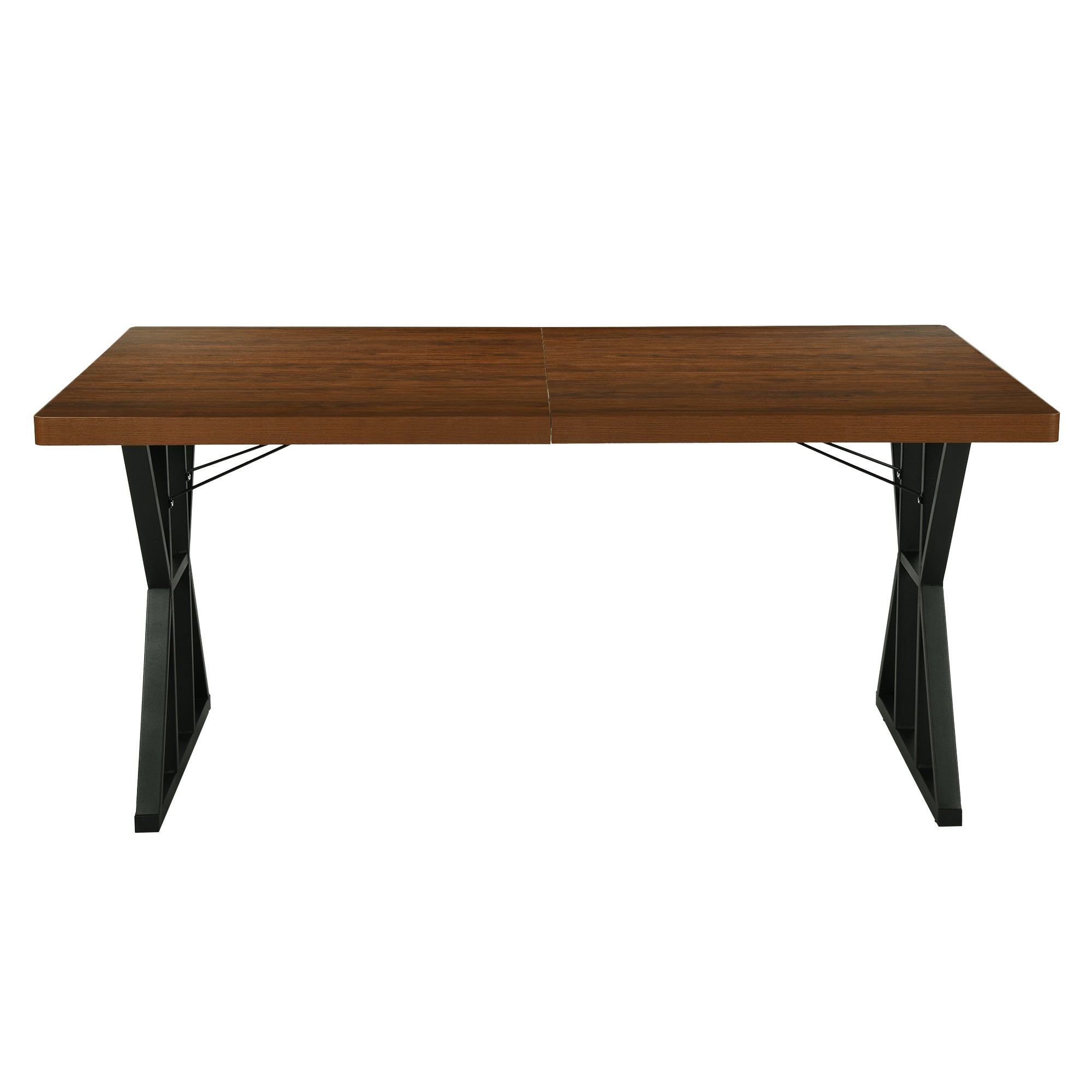 Homy Casa LEONARD 63" Dining Table for Kitchen & Dining Room