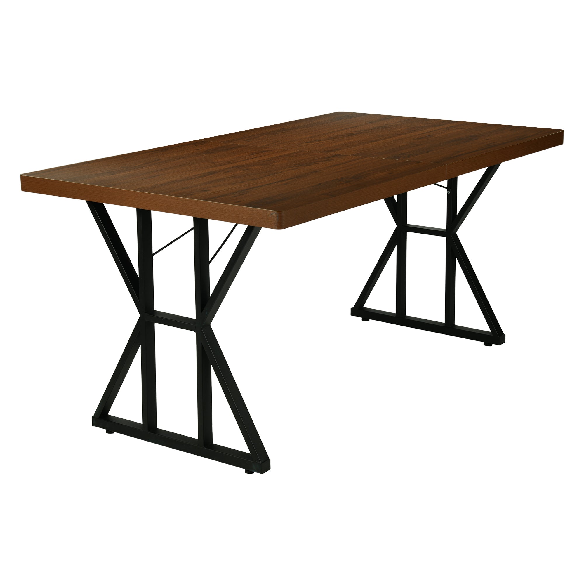 Homy Casa LEONARD 63" Dining Table for Kitchen & Dining Room