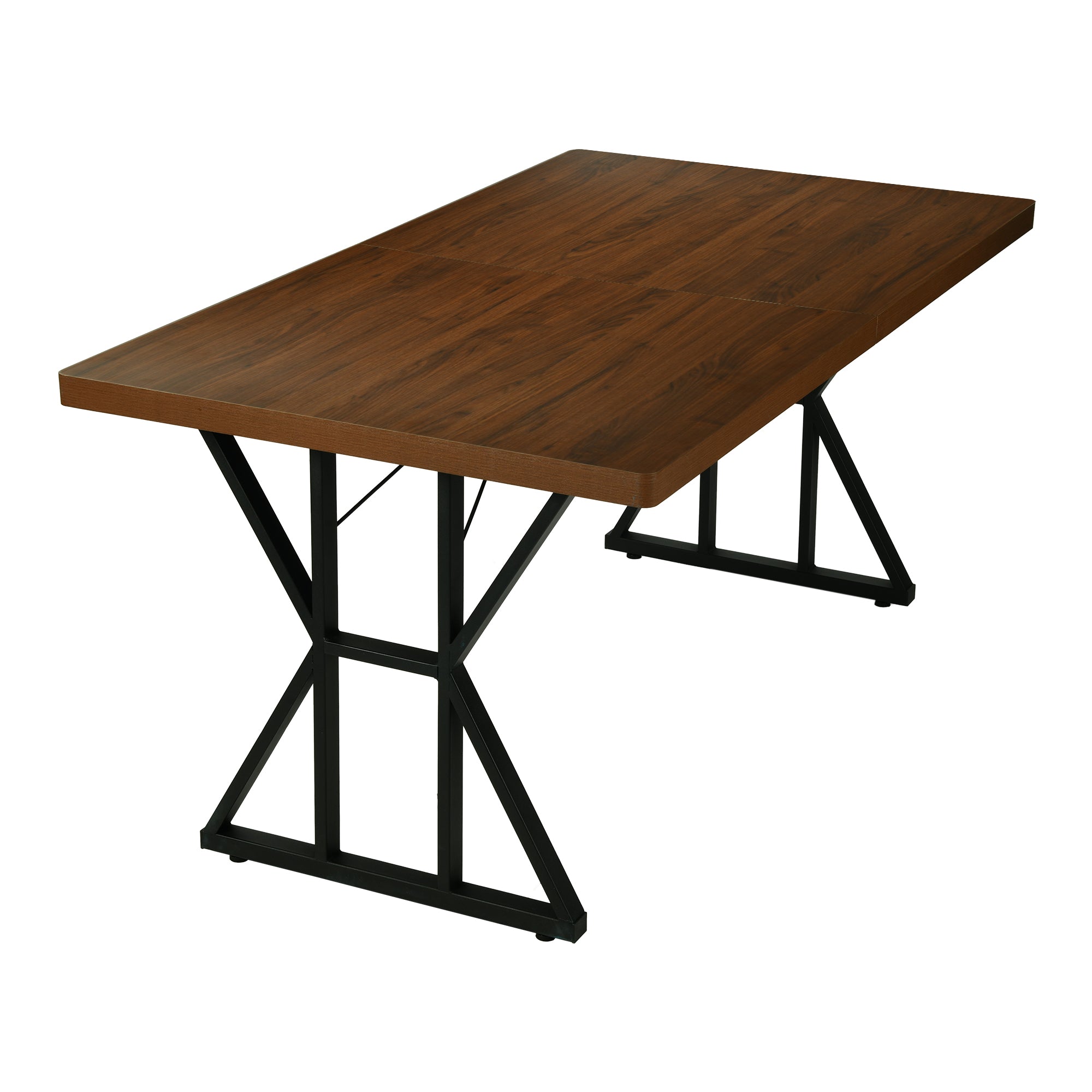 Homy Casa LEONARD 63" Dining Table for Kitchen & Dining Room