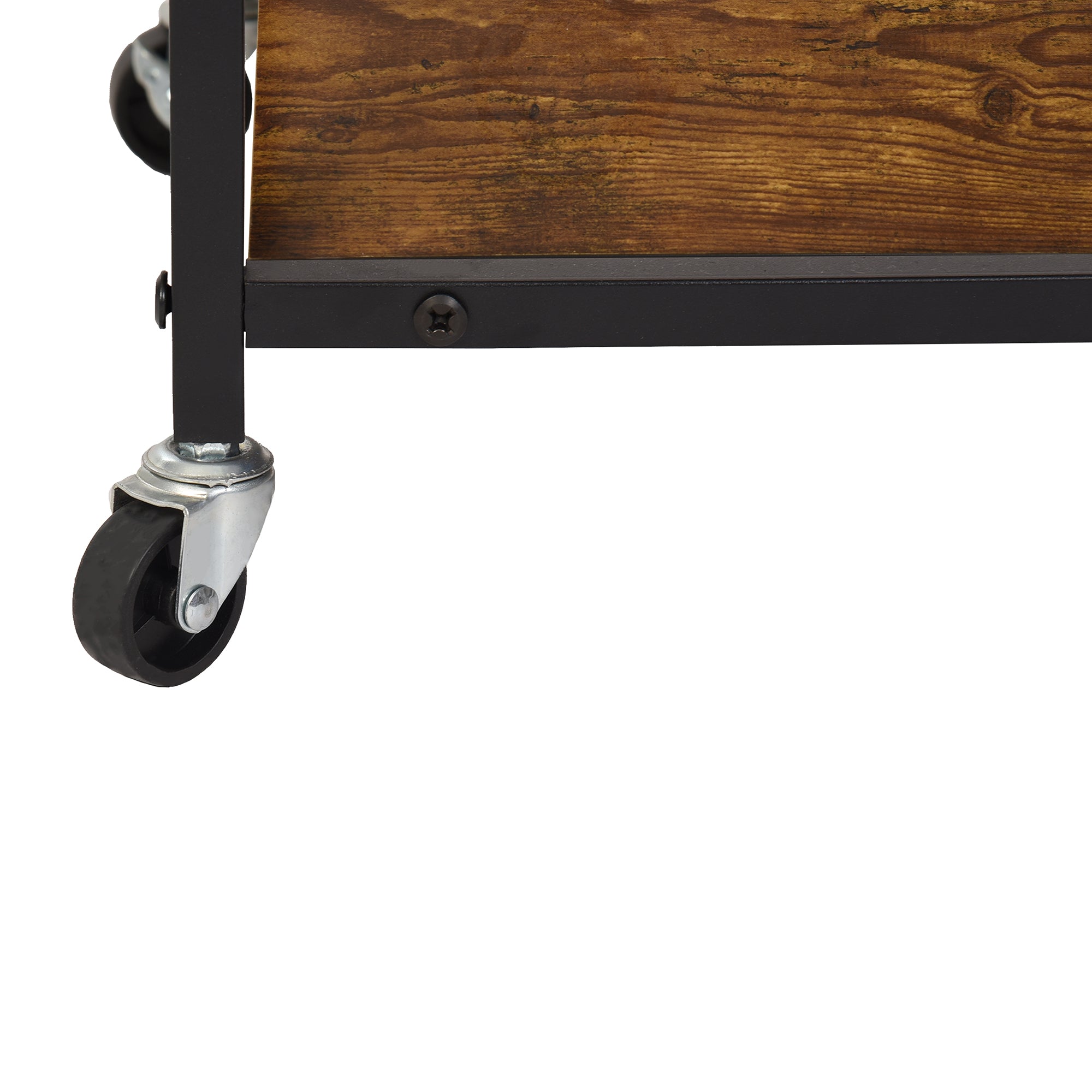 Loki Kitchen Cart - Rolling Storage Cart with Drawer & Shelf