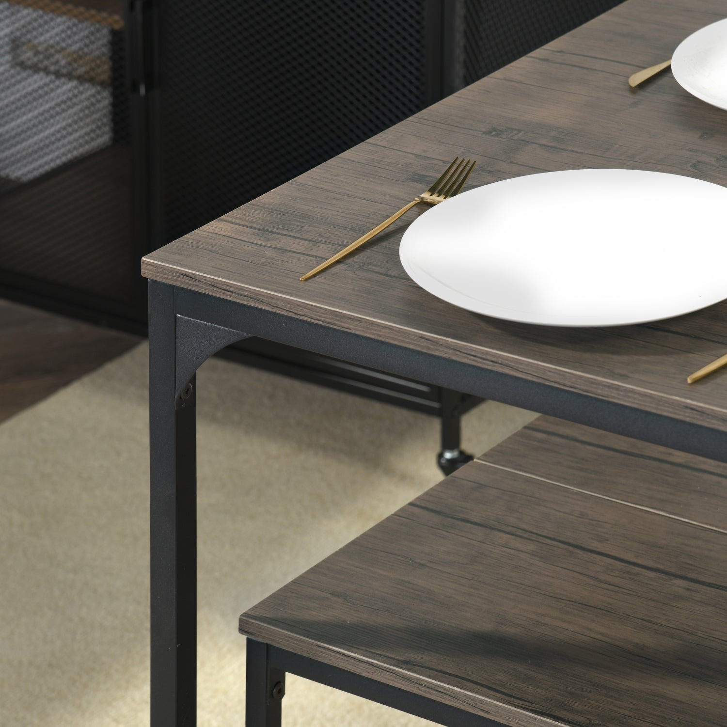 Lomaner Small Space Kitchen Dining Table Set