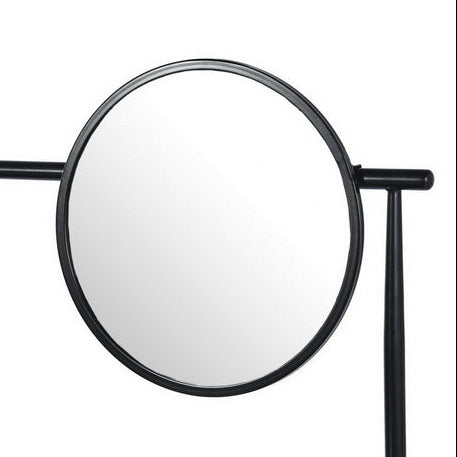 Sleek Round Mirror