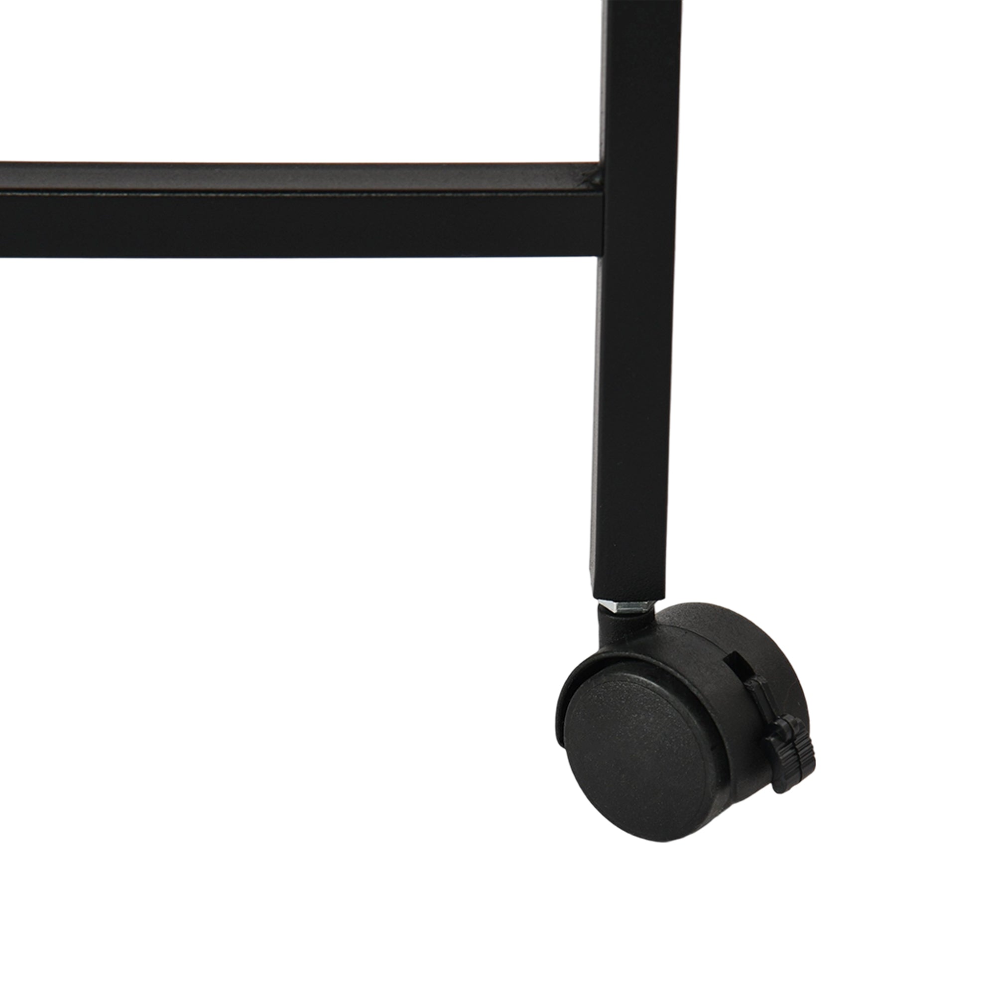 LUNNY Rolling Laundry Sorter Cart with 3 Removable Bags, Rustic Wood Top Shelf, Locking Wheels, Black Metal