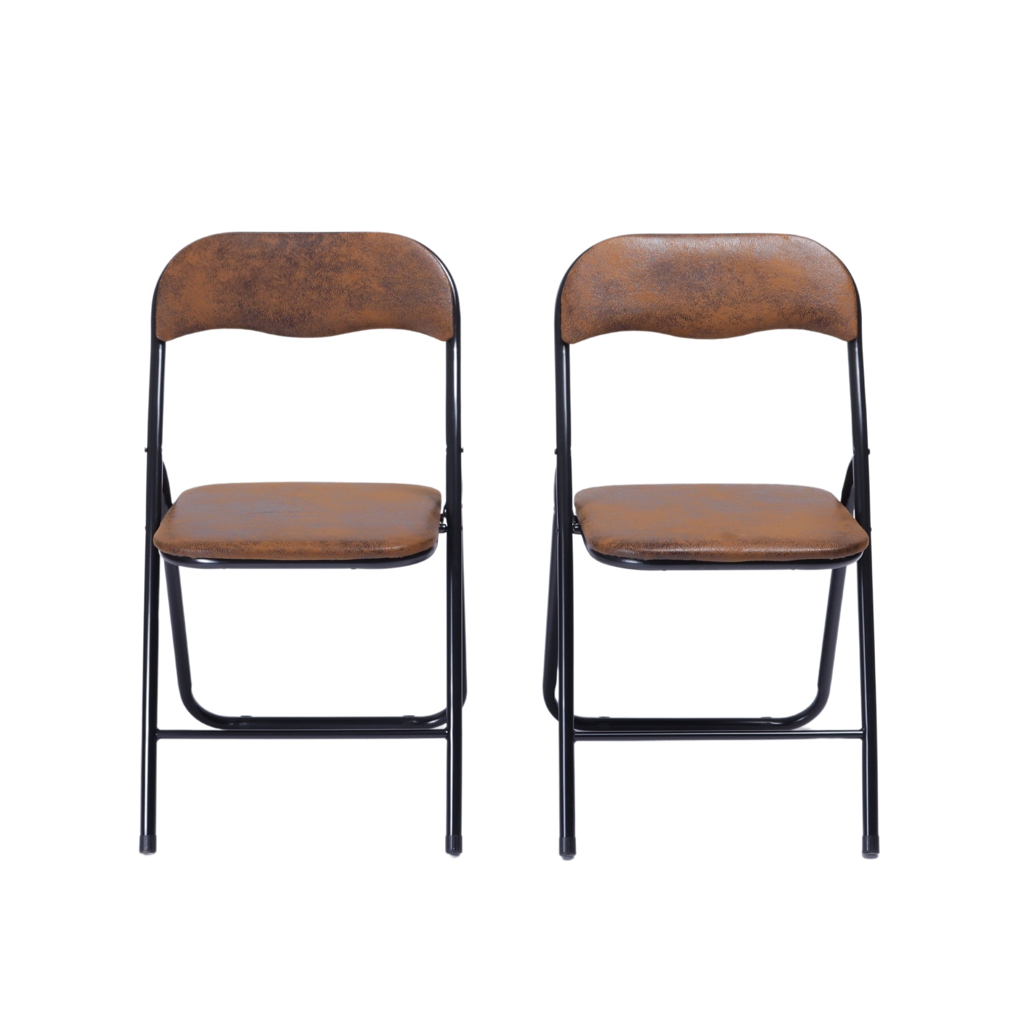 metal frame folding dining chair set-easy assembly-2pc 4pc or 6pc options-durable and space-saving design-ideal for indoor or outdoor use