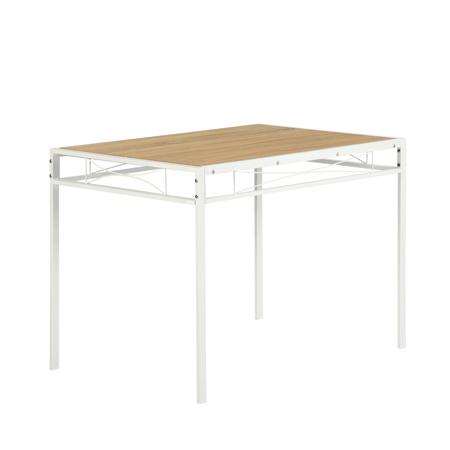 Marbury 5-Piece Dining Set with Wooden Table and 4 Chairs