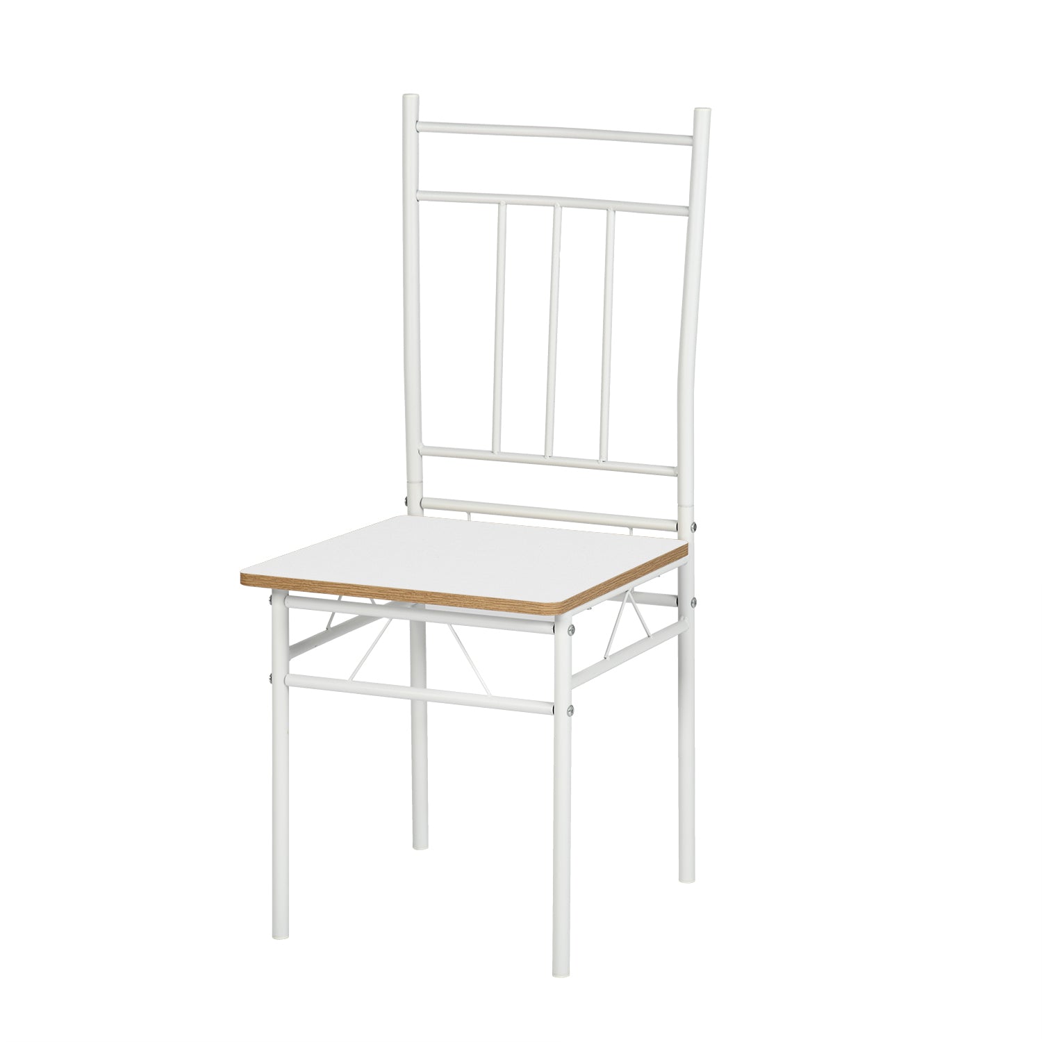 Marbury 5-Piece Dining Set with Wooden Table and 4 Chairs