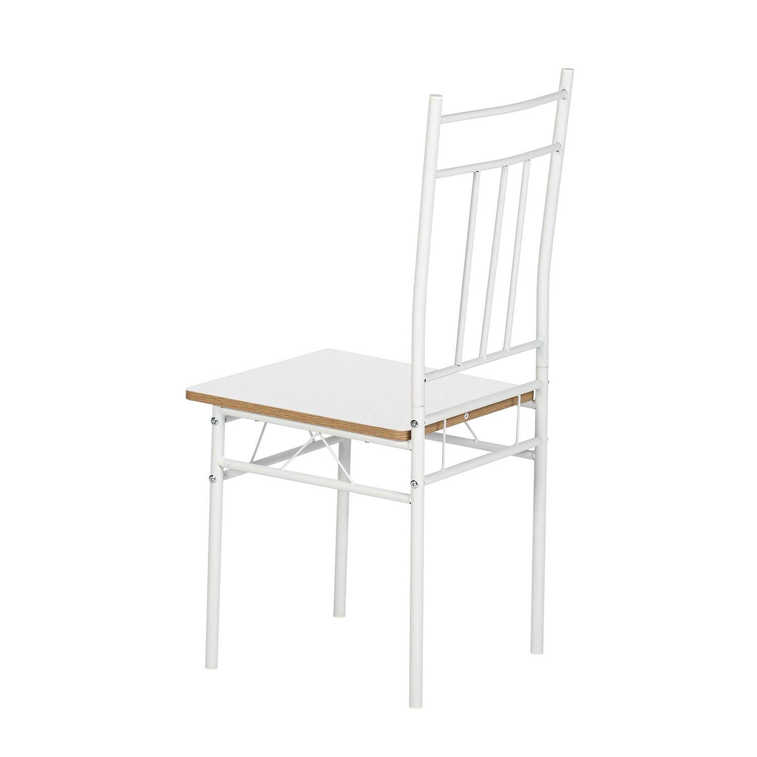 Marbury 5-Piece Dining Set with Wooden Table and 4 Chairs