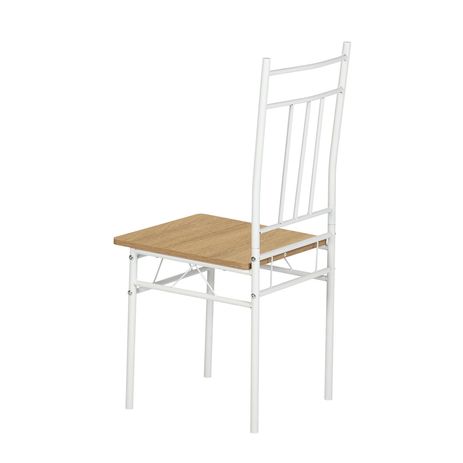 Marbury 5-Piece Dining Set with Wooden Table and 4 Chairs