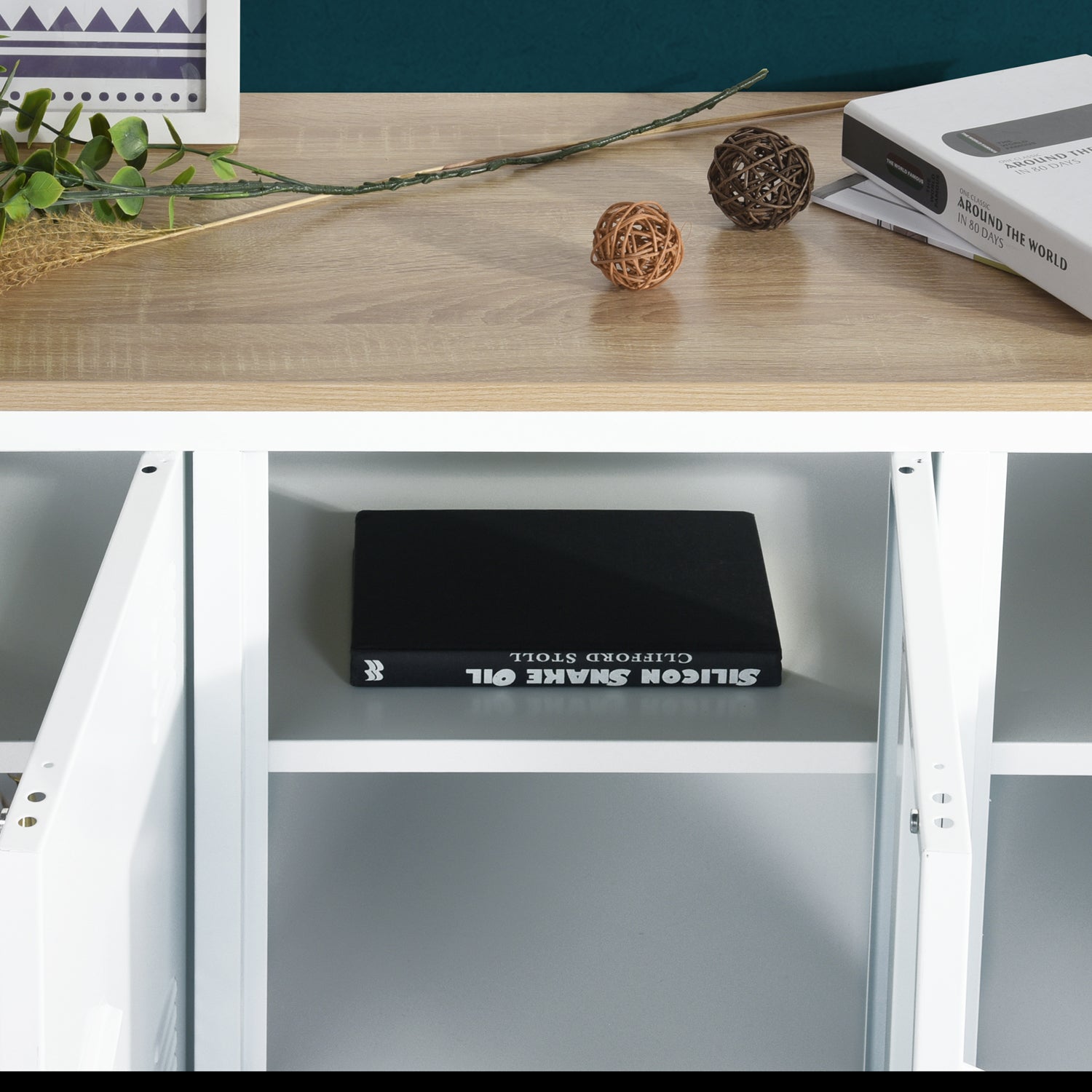 Matapouri Mdf Top 3 Door Storage Cabinets